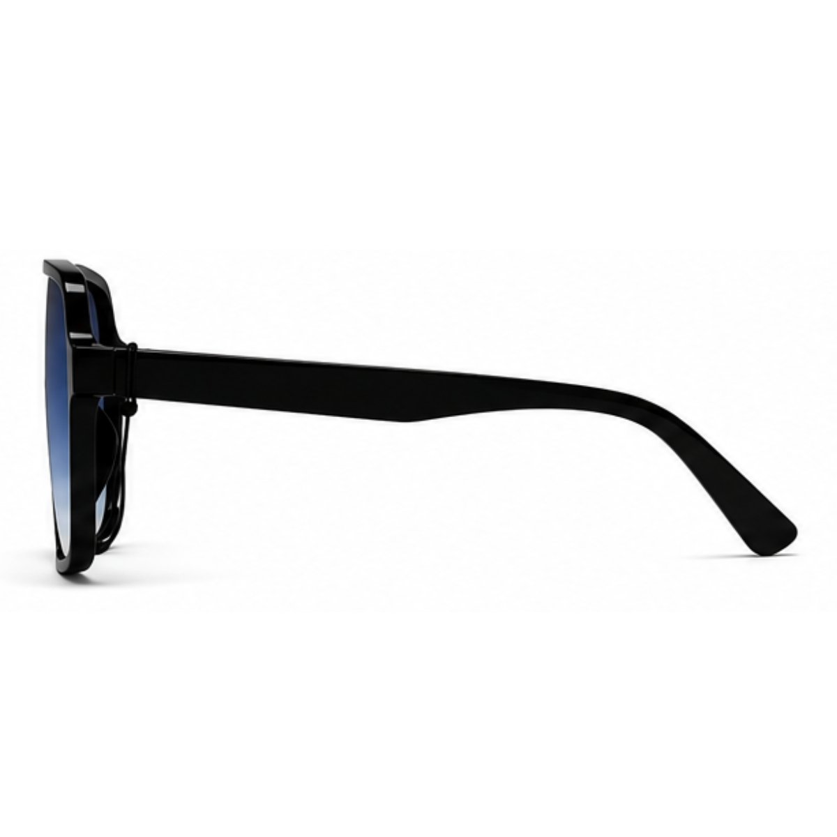 Óculos De Sol Máscara Grande Unissex Esportivo UV400 Fashion Azul 3