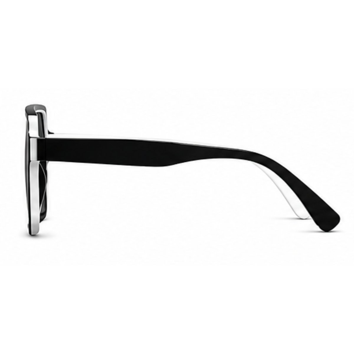 Óculos De Sol Máscara Grande Unissex Esportivo UV400 Fashion Branco 3