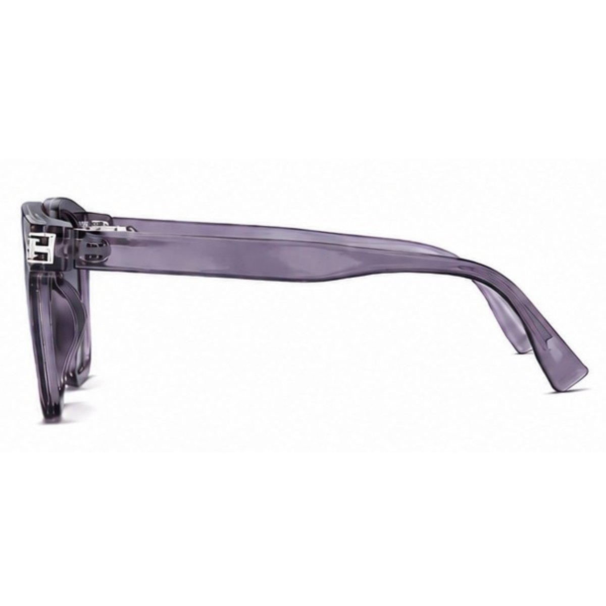 Óculos de Sol Feminino Quadrado Oversized UV400 Elegante Casual Azul 4