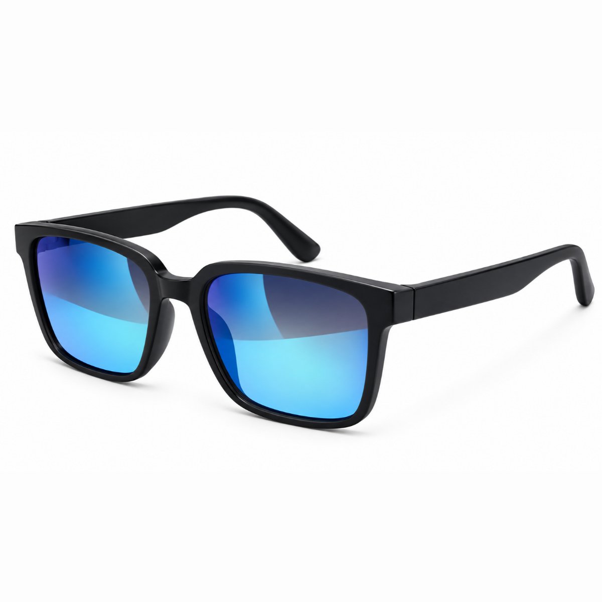 Kit 2 Óculos de Sol Unissex Quadrado Moderno Estiloso Casual Multicores 4