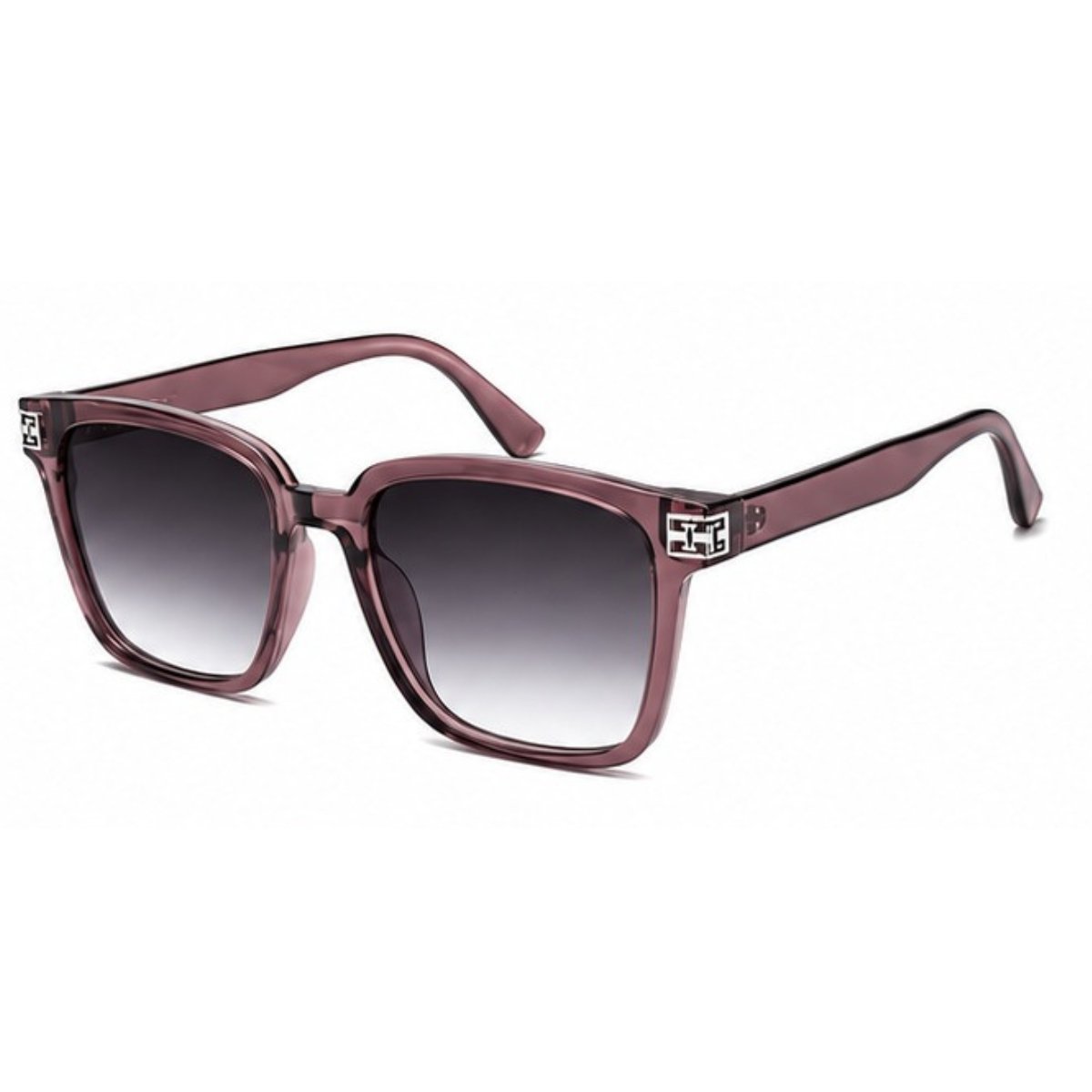 Kit 2 Óculos de Sol Feminino Quadrado Oversize Lente Degradê Moderno Elegante Fashion Multicores 4