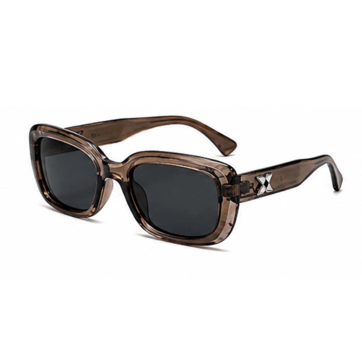 Kit 2 Óculos de Sol Feminino Quadrado Retrô Vintage Moderno Elegante Fashion Multicores 5
