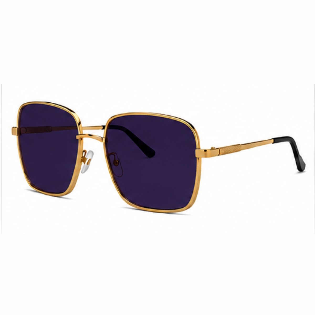Kit 4 Óculos de Sol Feminino Quadrado Oversized Grande Fashion Luxo Degradê Multicores 5