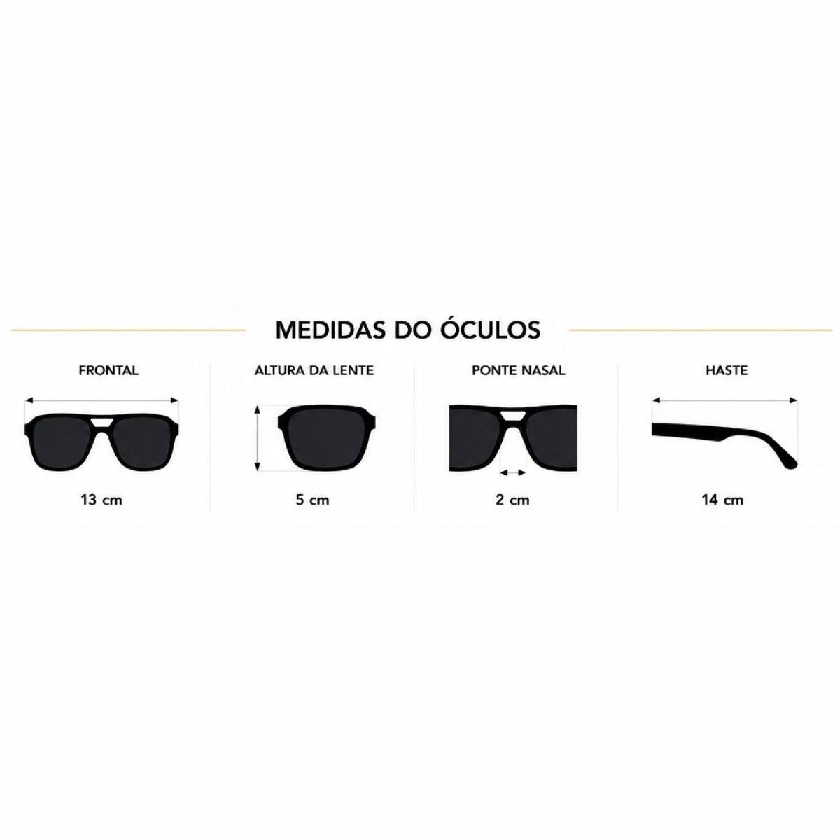 Kit 3 Óculos de Sol Quadrado Aviador Vintage Retrô Fashion Multicores 5