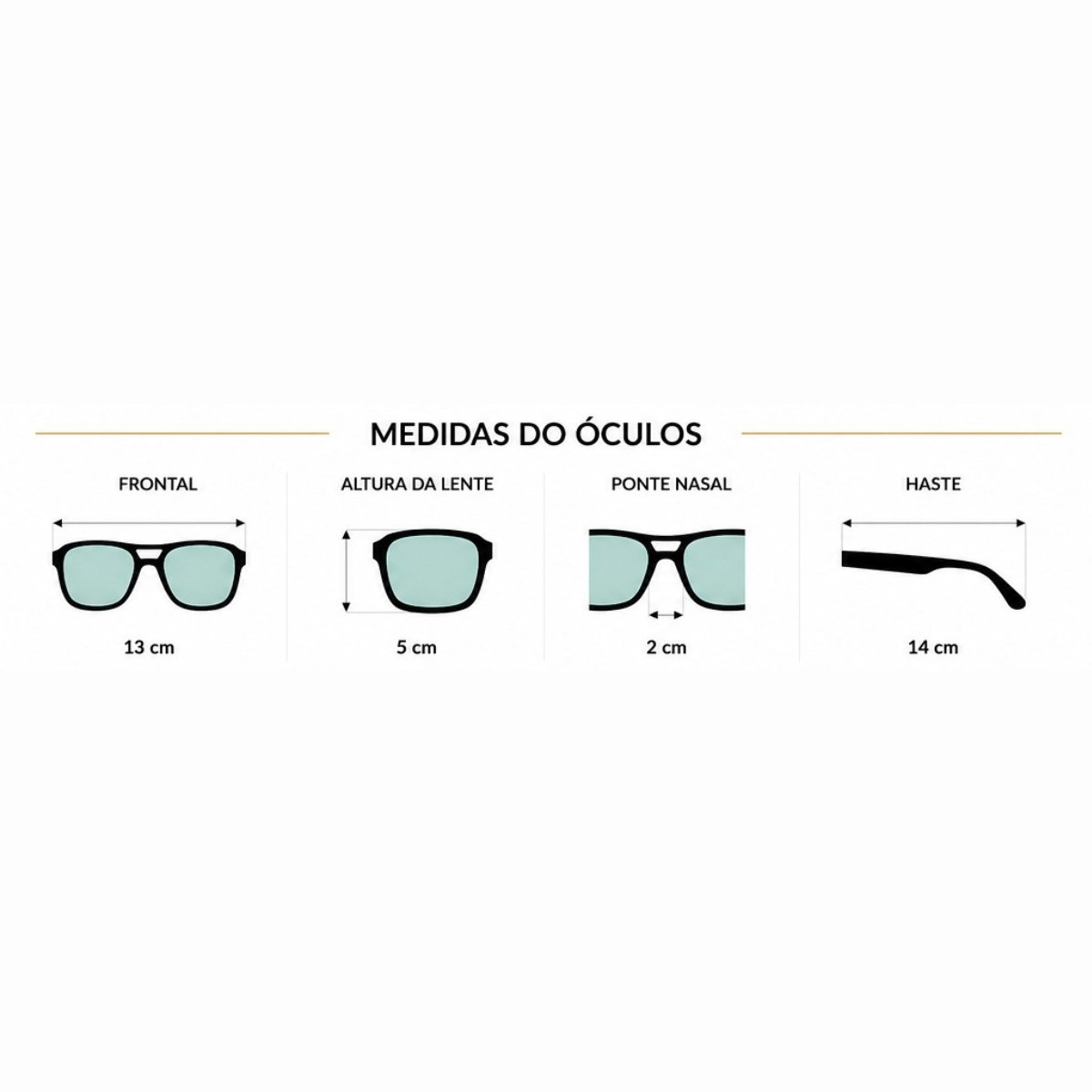 Kit 3 Óculos de Sol Quadrado Aviador Vintage Retrô Fashion Multicores 5