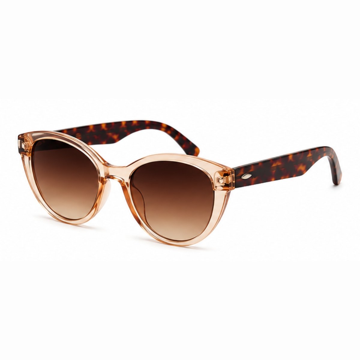 Kit 4 Óculos de Sol Feminino Gatinho Vintage Retrô Fashion Lentes Degradê Multicores 2