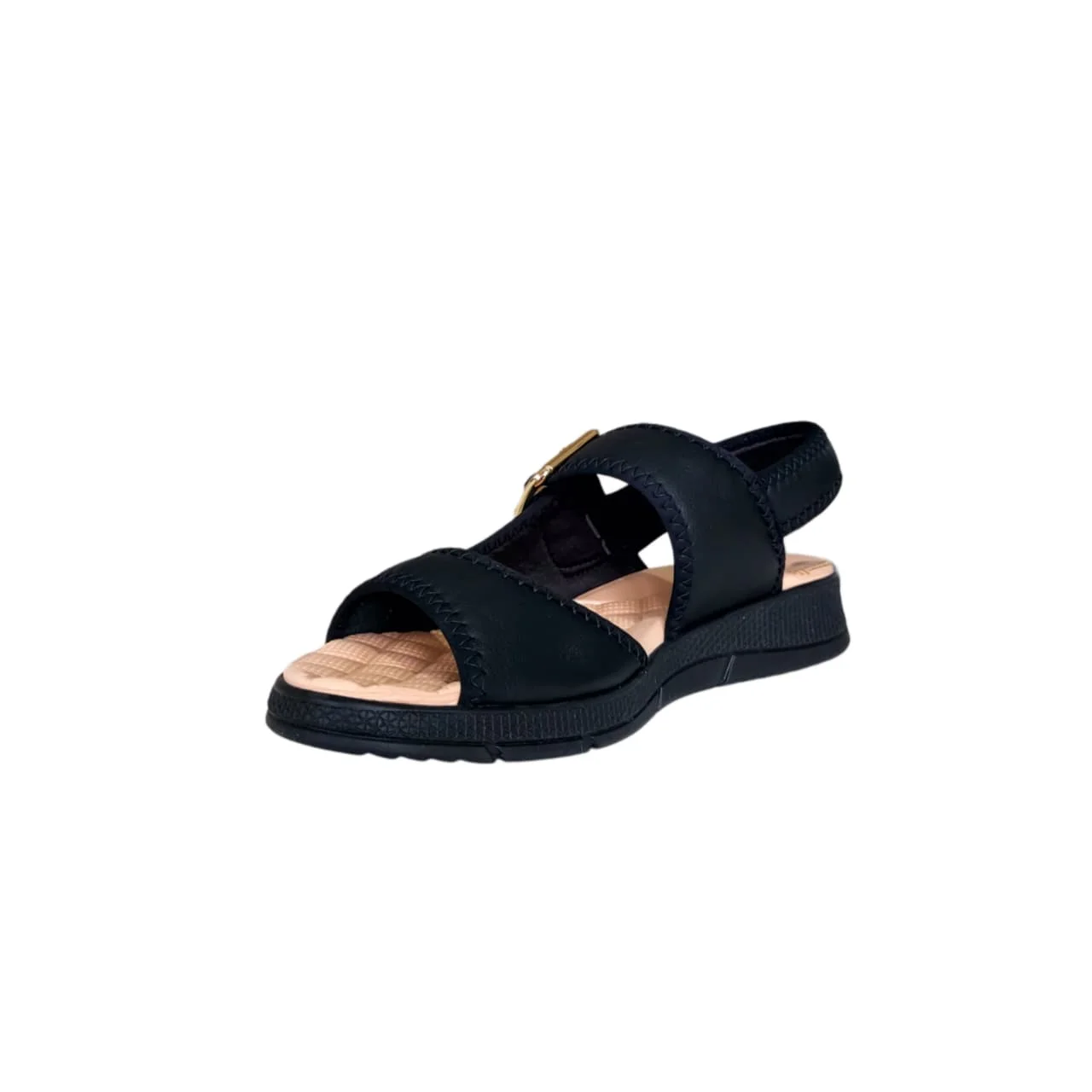 Piccadilly Papete Feminina Com Velcro Hello Esporao Ref. 571019 Preto 2