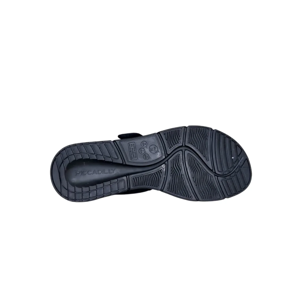 Piccadilly Papete Feminina Com Velcro Hello Esporao Ref. 571019 Preto 4