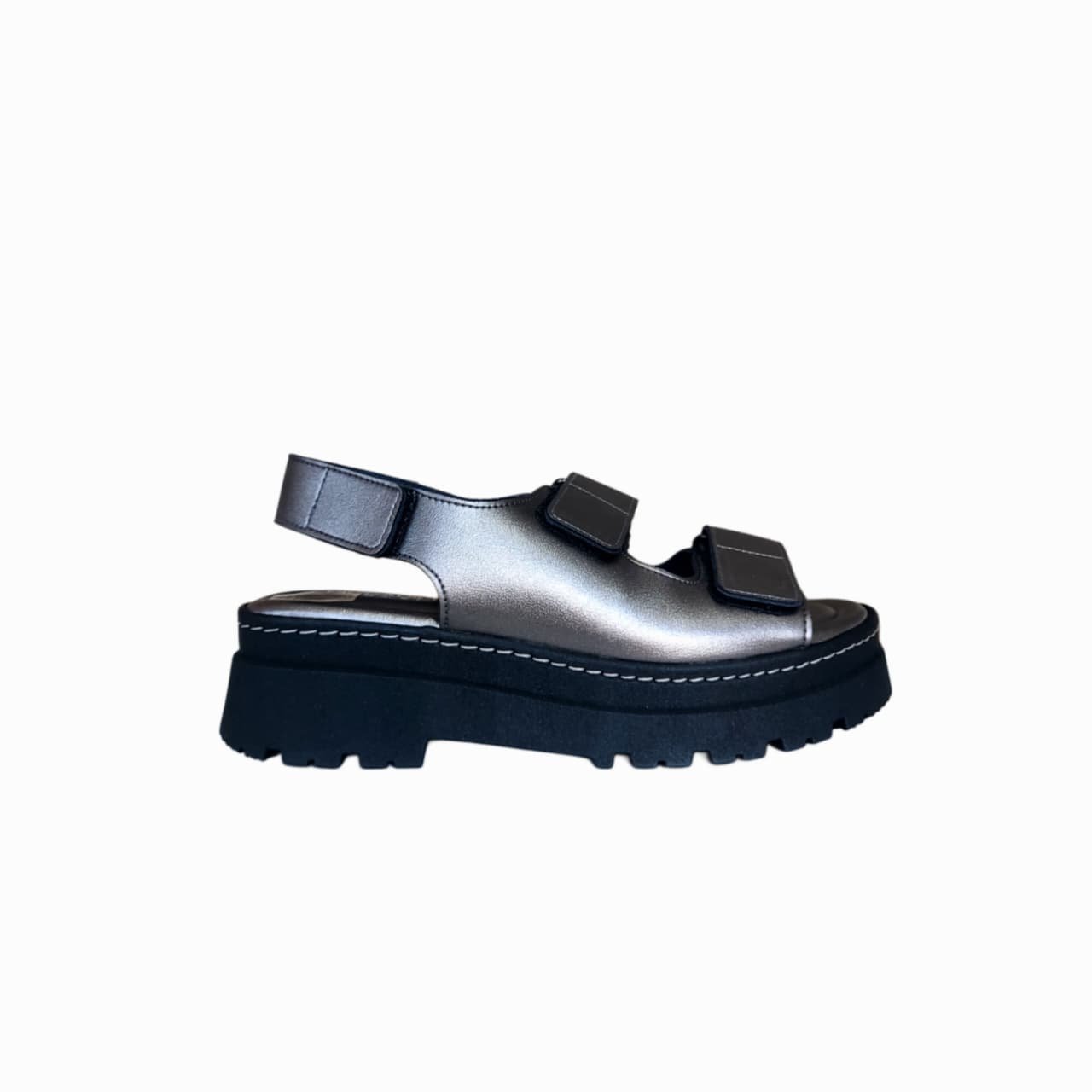 Piccadilly Maxi Sandalia Tratorada Feminina Com Regulagem Em Velcro Ref. 249003