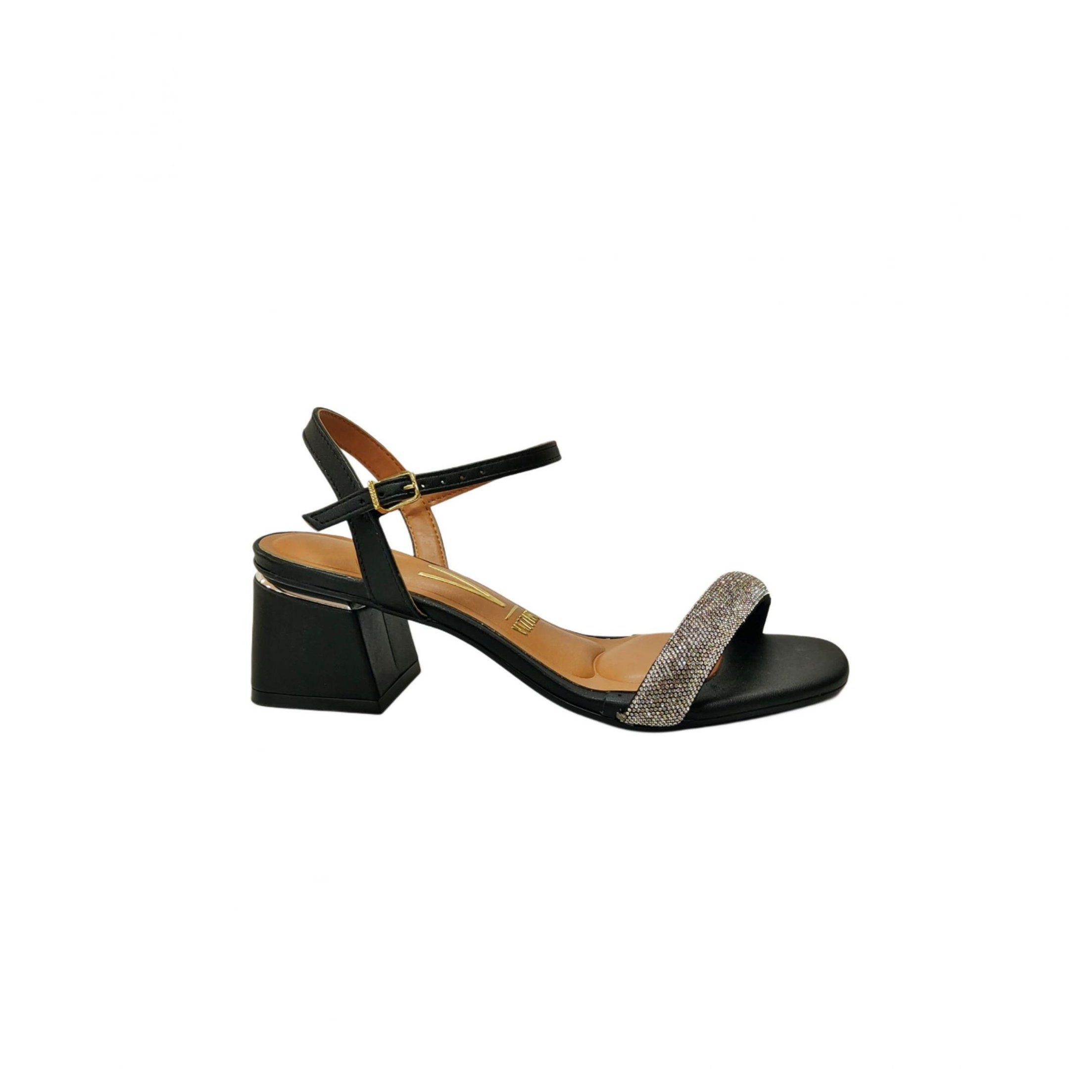 Vizzano Sandalia Feminina Salto Bloco 5 cm Ref. 6428.139
