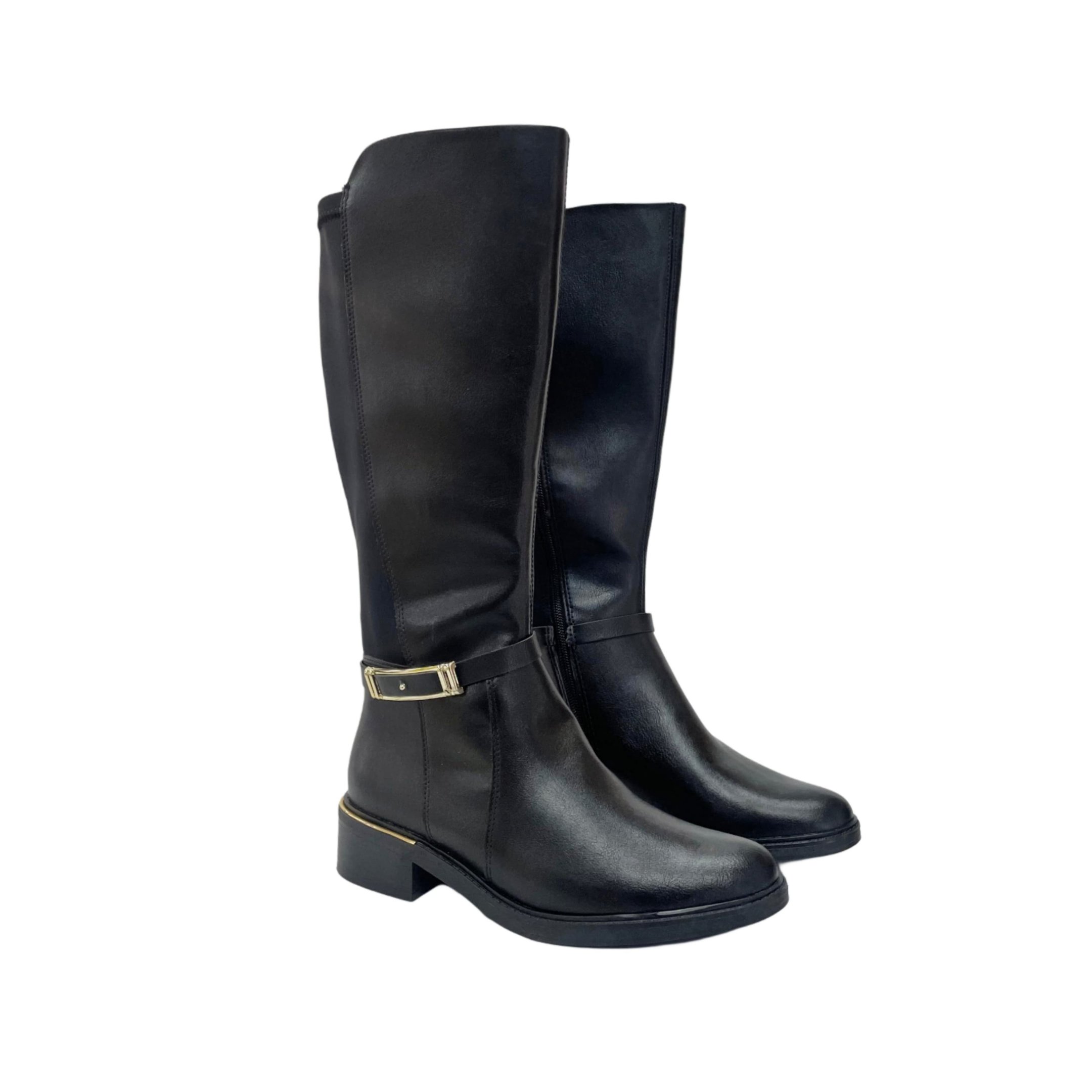 Comfortflex Bota Montaria Cano Longo Salto 4 cm Ref. 2569331