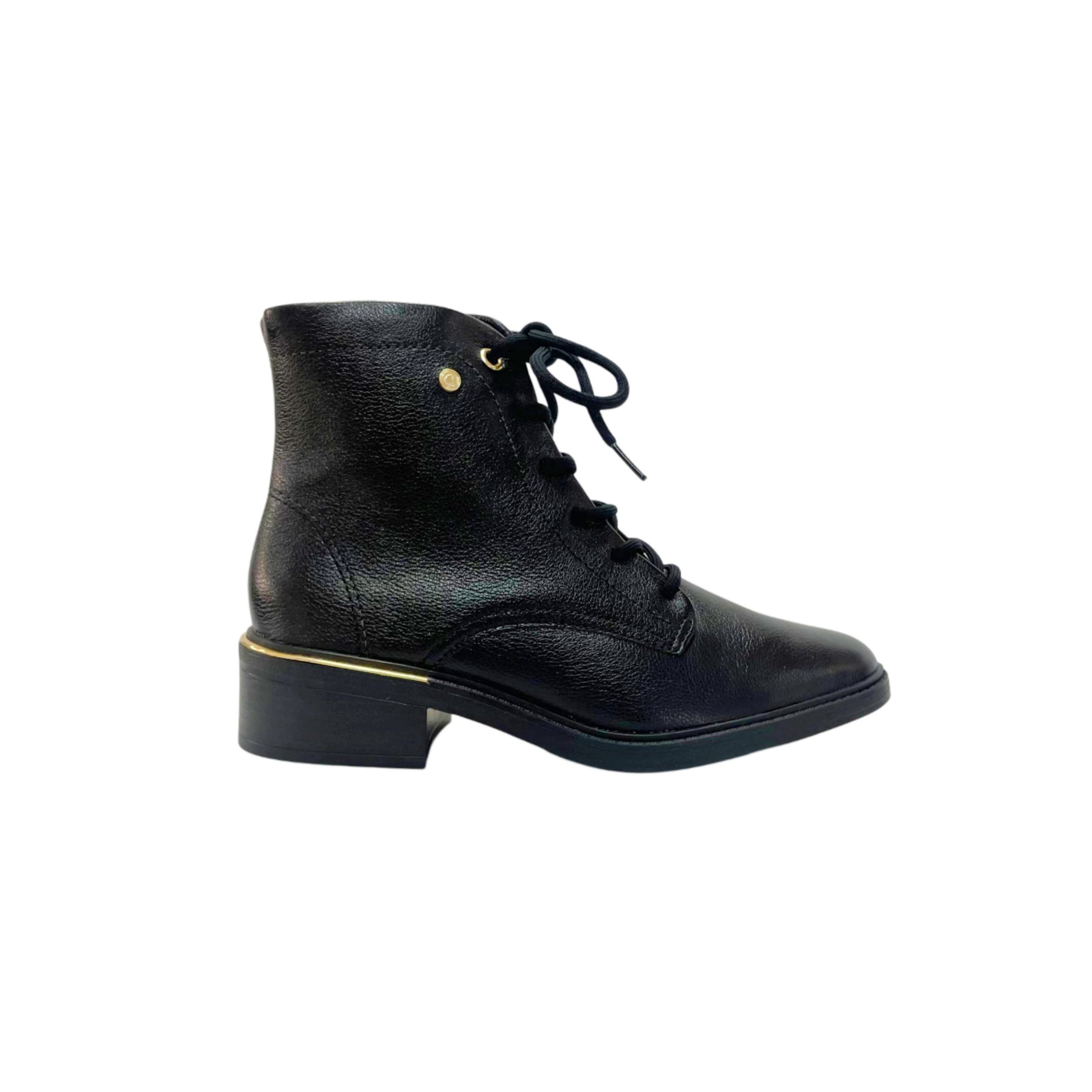 Comfortflex Coturno Feminino em Couro Ref. 2569305