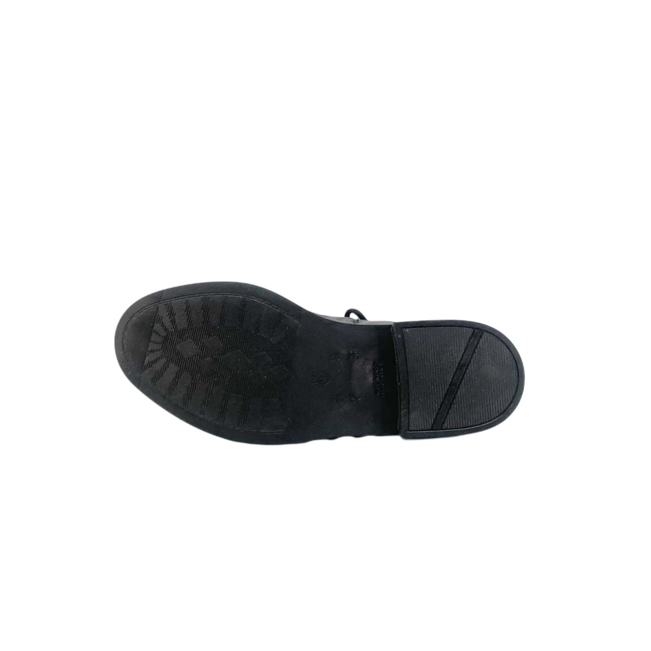 Comfortflex Coturno Feminino em Couro Ref. 2569305 Preto 6