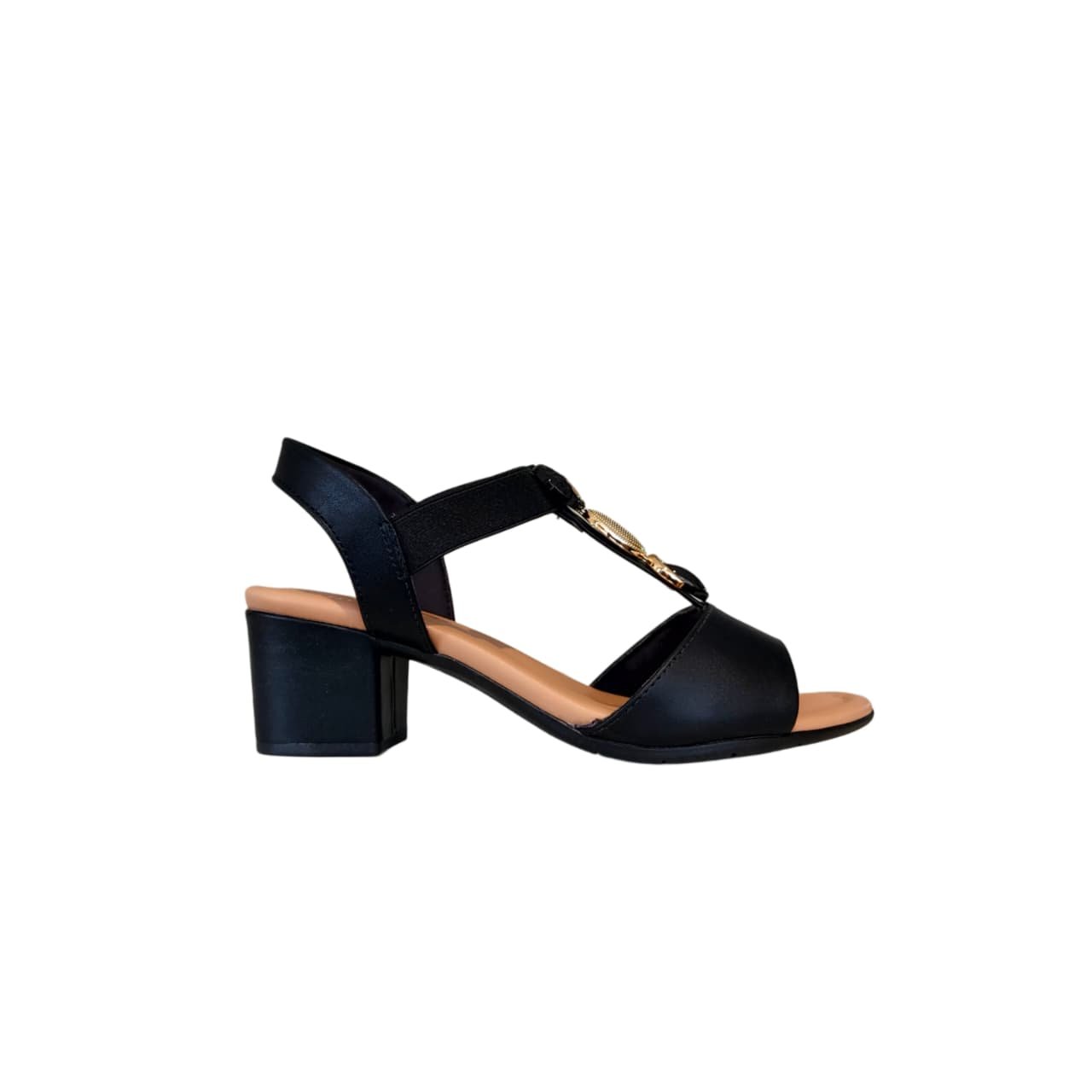 Comfortflex Sandalia Feminina Salto Bloco 5 cm Ref. 2557403