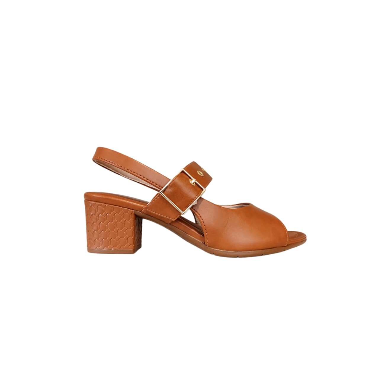 Comfortflex Sandalia Slingback Salto Bloco 5 cm Ref. 2557409