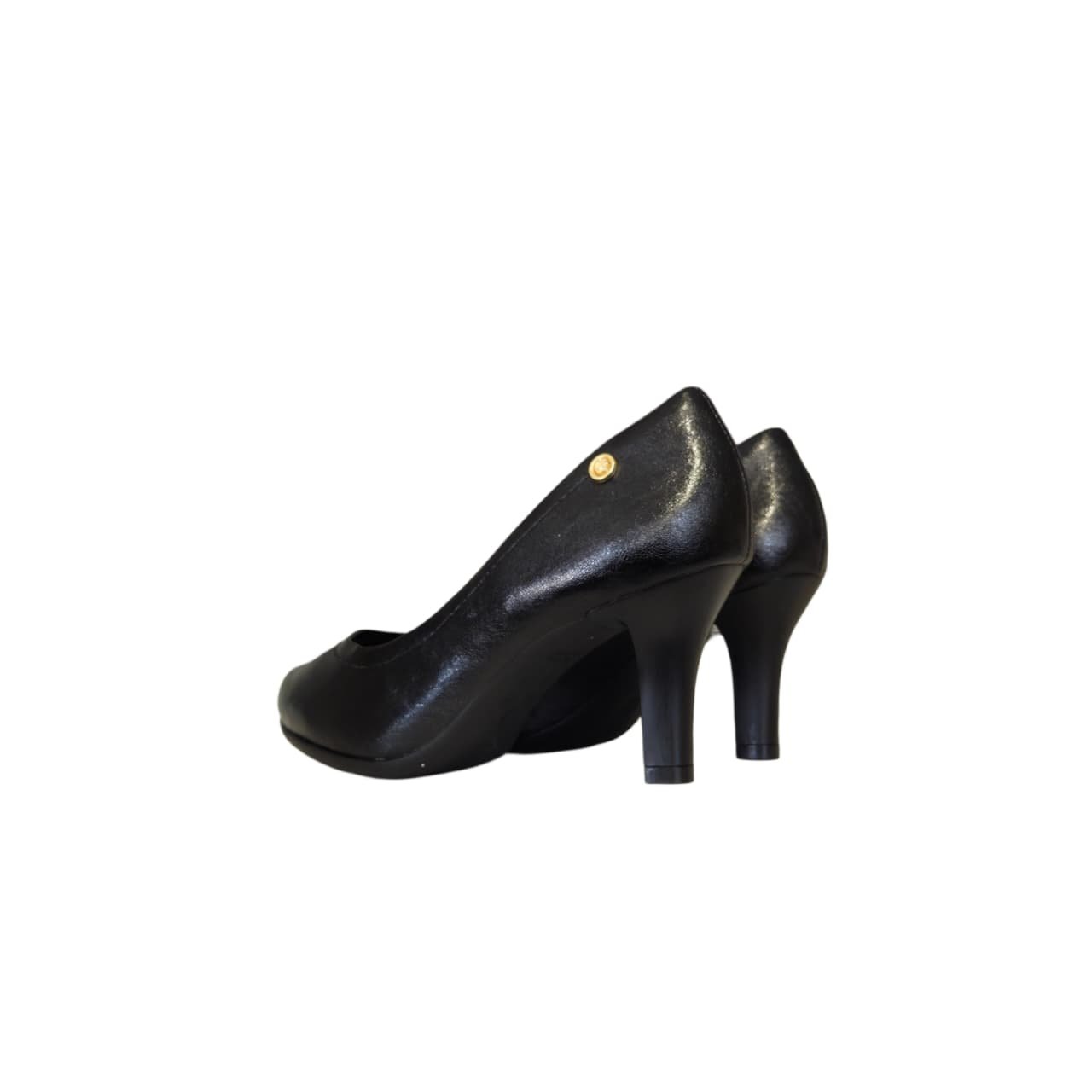 Comfortflex Sapato Meia-Pata Feminino Salto 7,5 cm Ref. 2685301 Preto 8