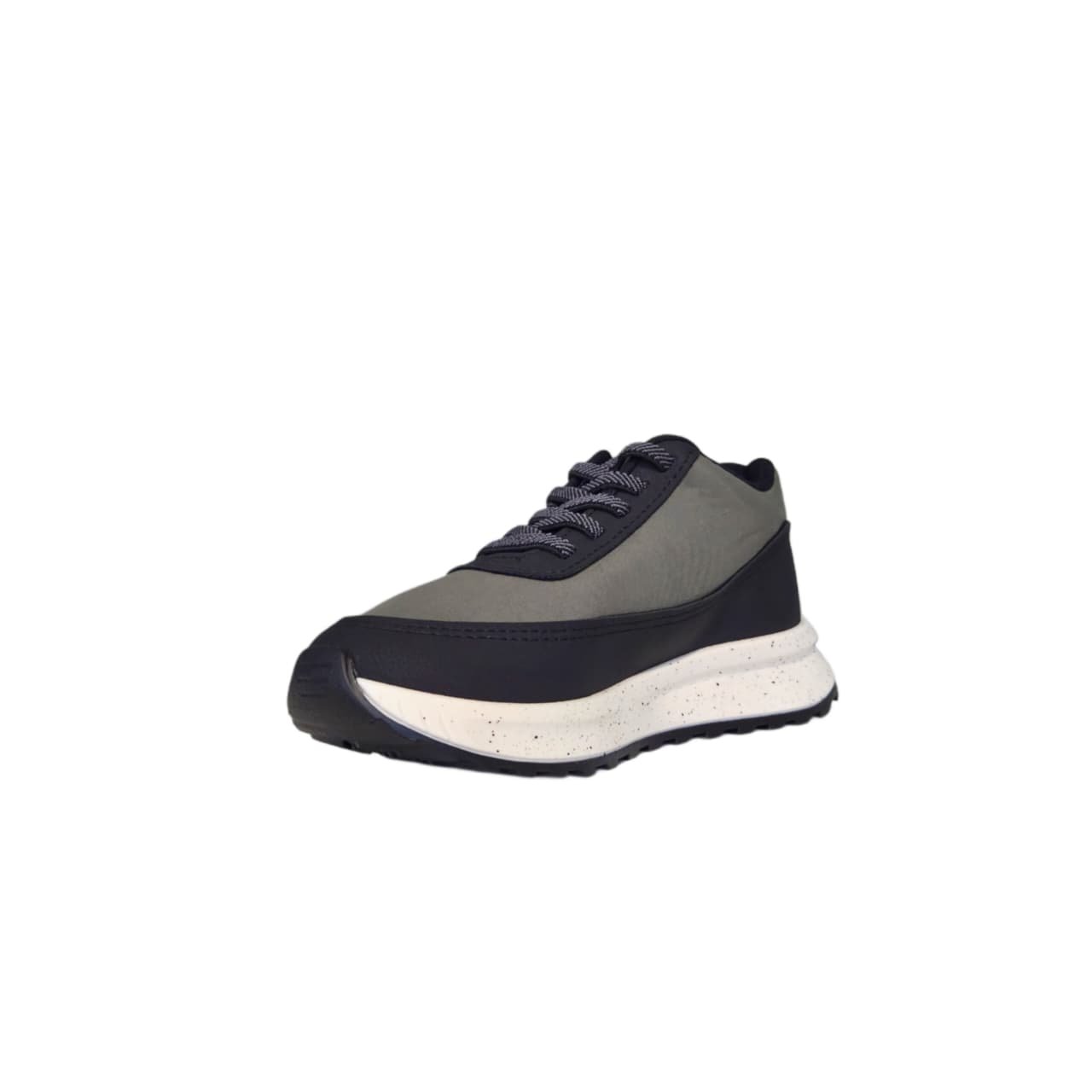 Molekinho Tenis Esportivo Infantil Com Cadarco Elastico Ref 2847.216 Verde Oliva/Preto 2