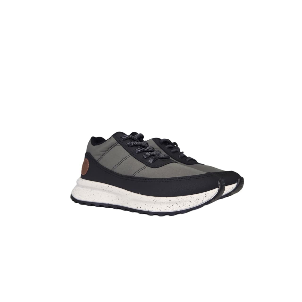 Molekinho Tenis Esportivo Infantil Com Cadarco Elastico Ref 2847.216 Verde Oliva/Preto 5