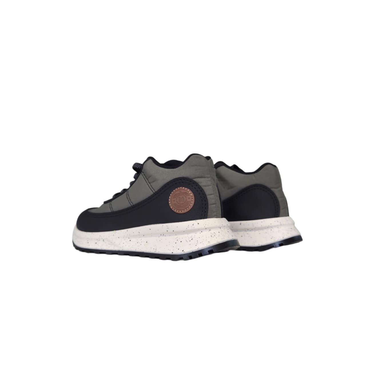 Molekinho Tenis Esportivo Infantil Com Cadarco Elastico Ref 2847.216 Verde Oliva/Preto 7