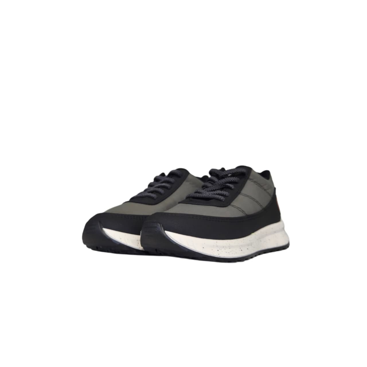 Molekinho Tenis Esportivo Infantil Com Cadarco Elastico Ref 2847.216 Verde Oliva/Preto 8