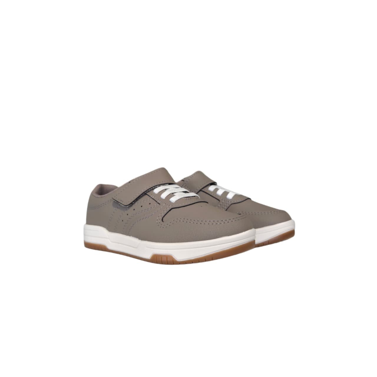 Molekinho Tenis Casual Infantil Com Velcro Ref. 2852.121 Marrom 5