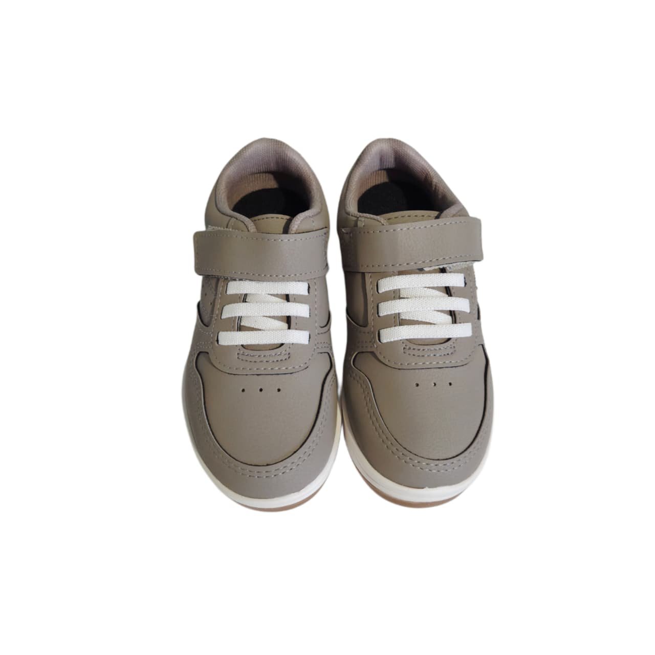 Molekinho Tenis Casual Infantil Com Velcro Ref. 2852.121 Marrom 8