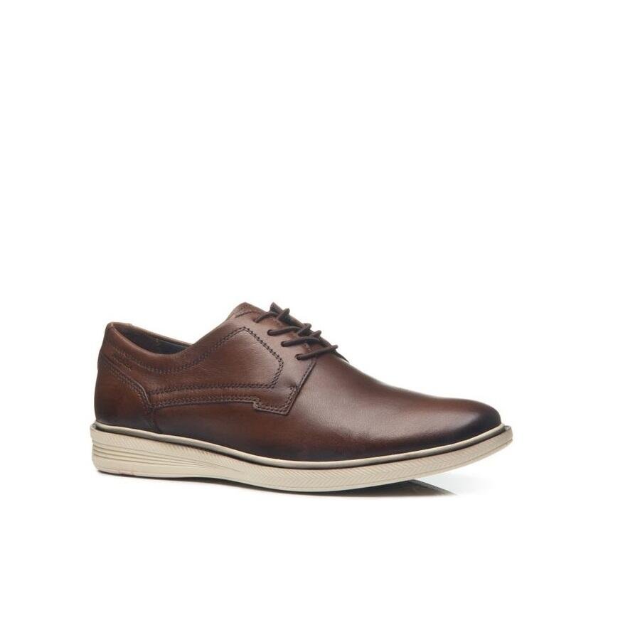 Pegada Sapato Oxford Casual Masculino em Couro Ref. 126101