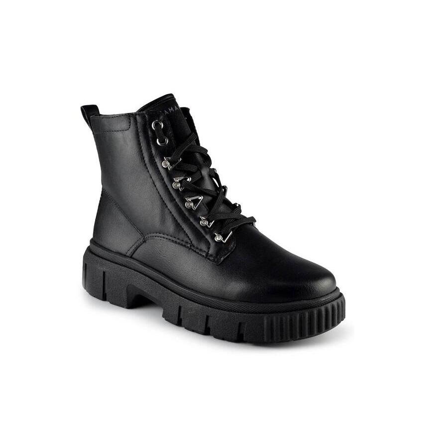 Ramarim Coturno Feminino Com Cadarco Ref. 2499102 Preto 2