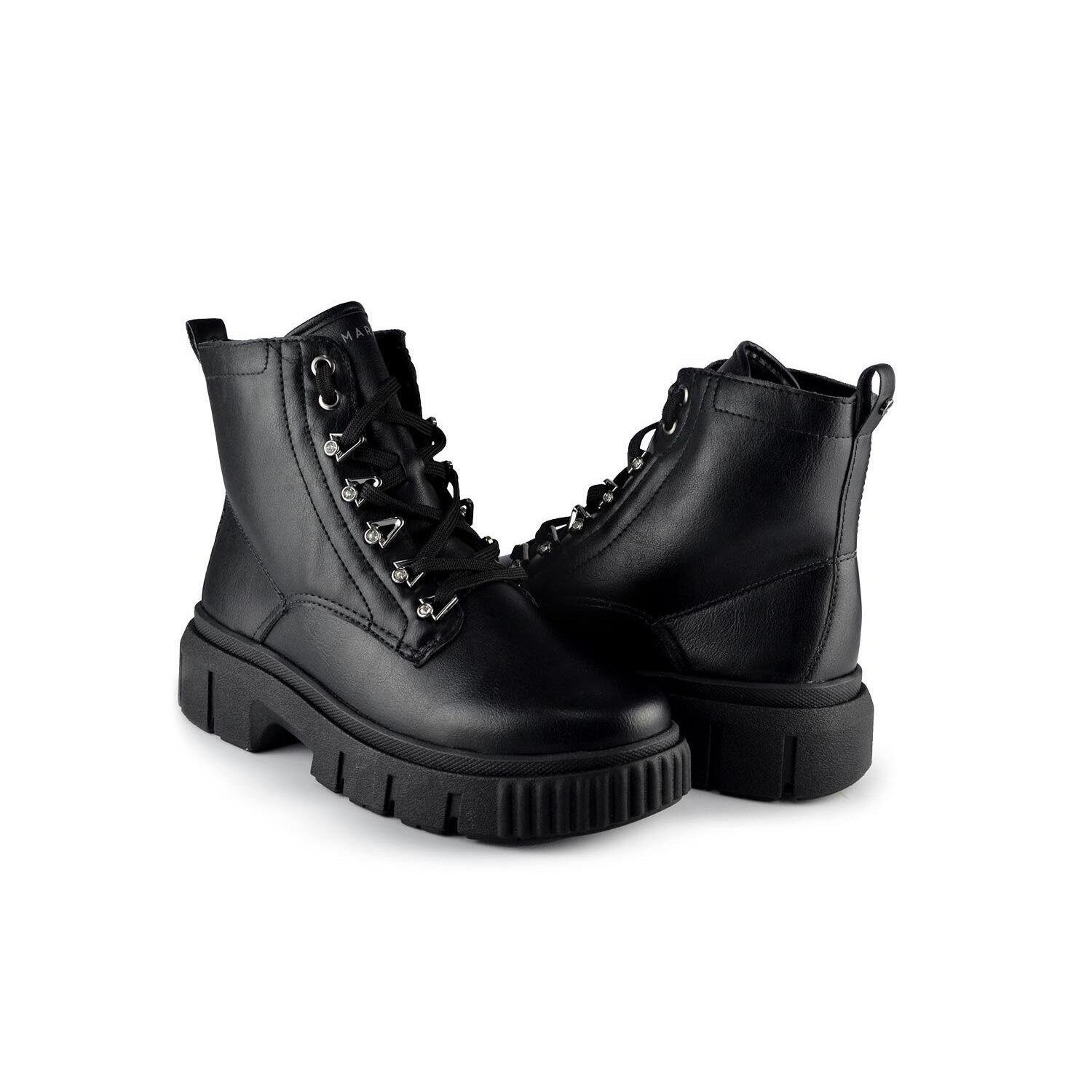 Ramarim Coturno Feminino Com Cadarco Ref. 2499102 Preto 3