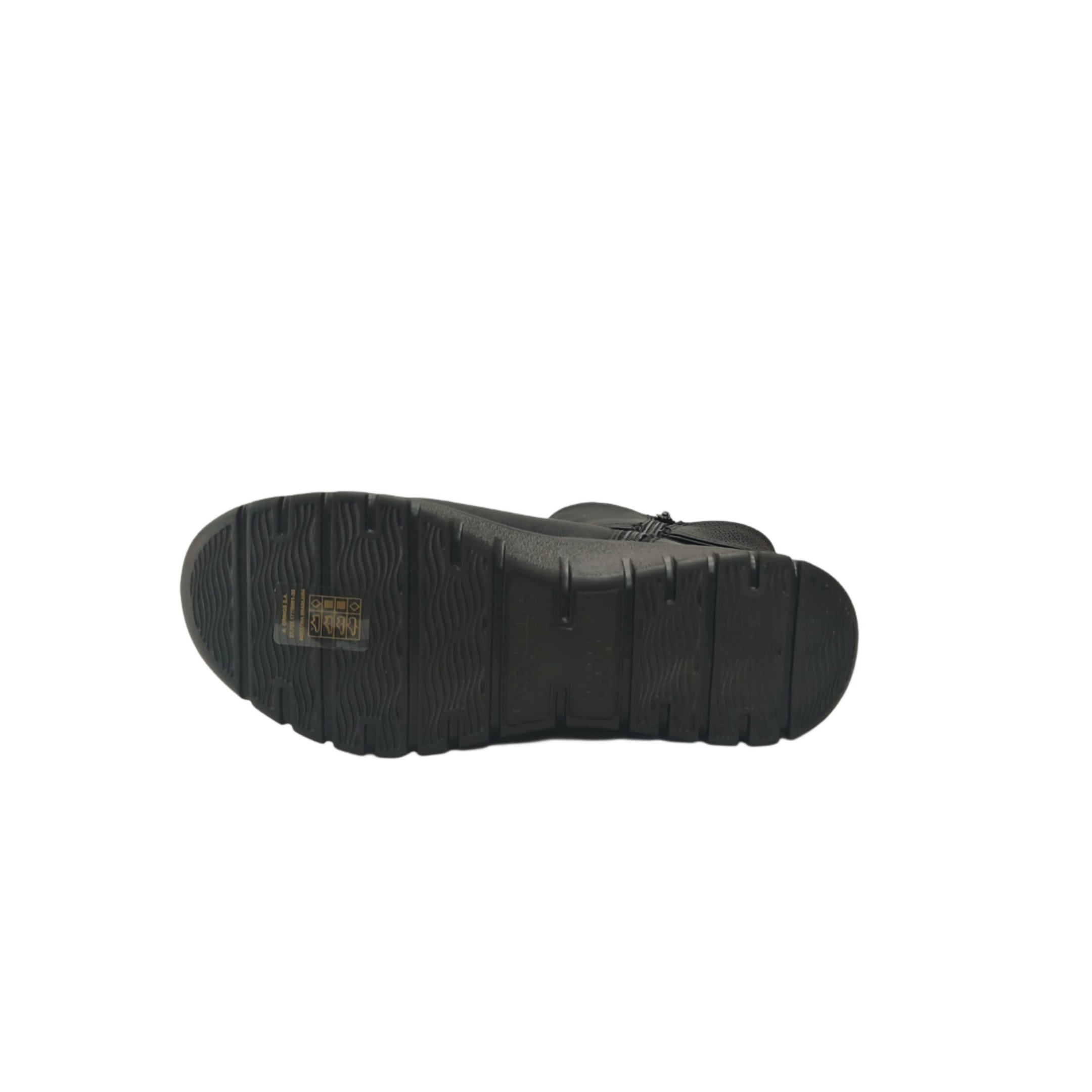 Piccadilly Bota Anabela Cano Medio Feminina Ref. 950044 Preto 7