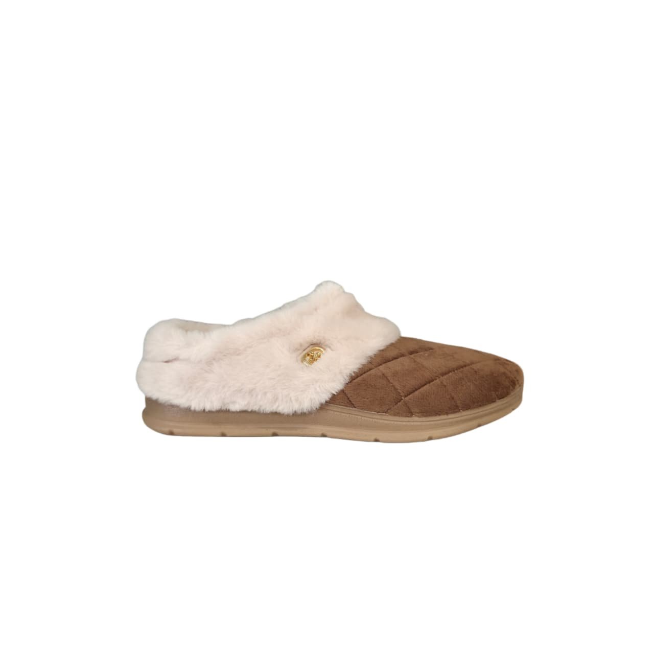 Pegada Pantufa Peluciada Feminina Ref. 266017