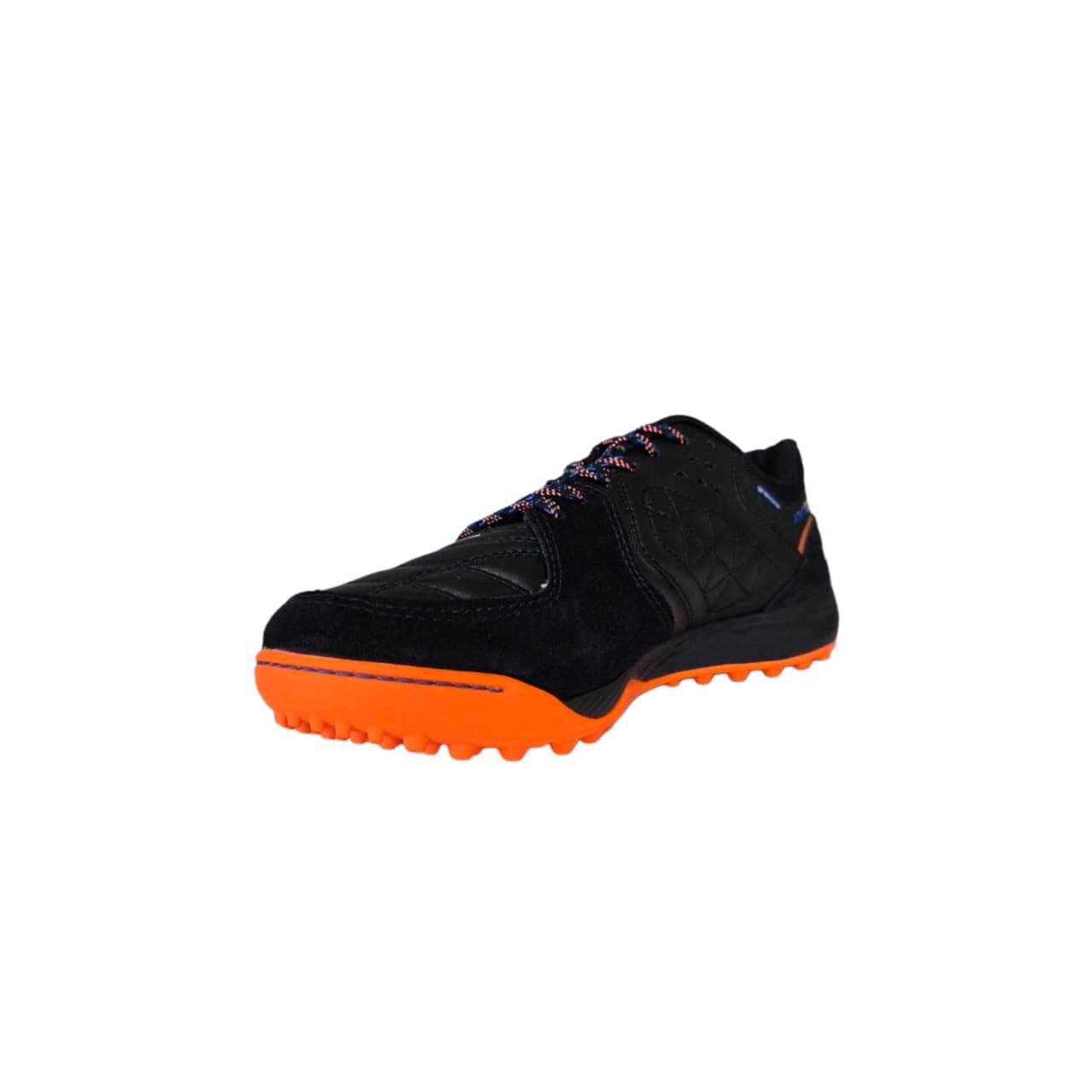 Topper Chuteira Society Adulto Dominator Club VI Ref. TP0850 Preto/Laranja 2