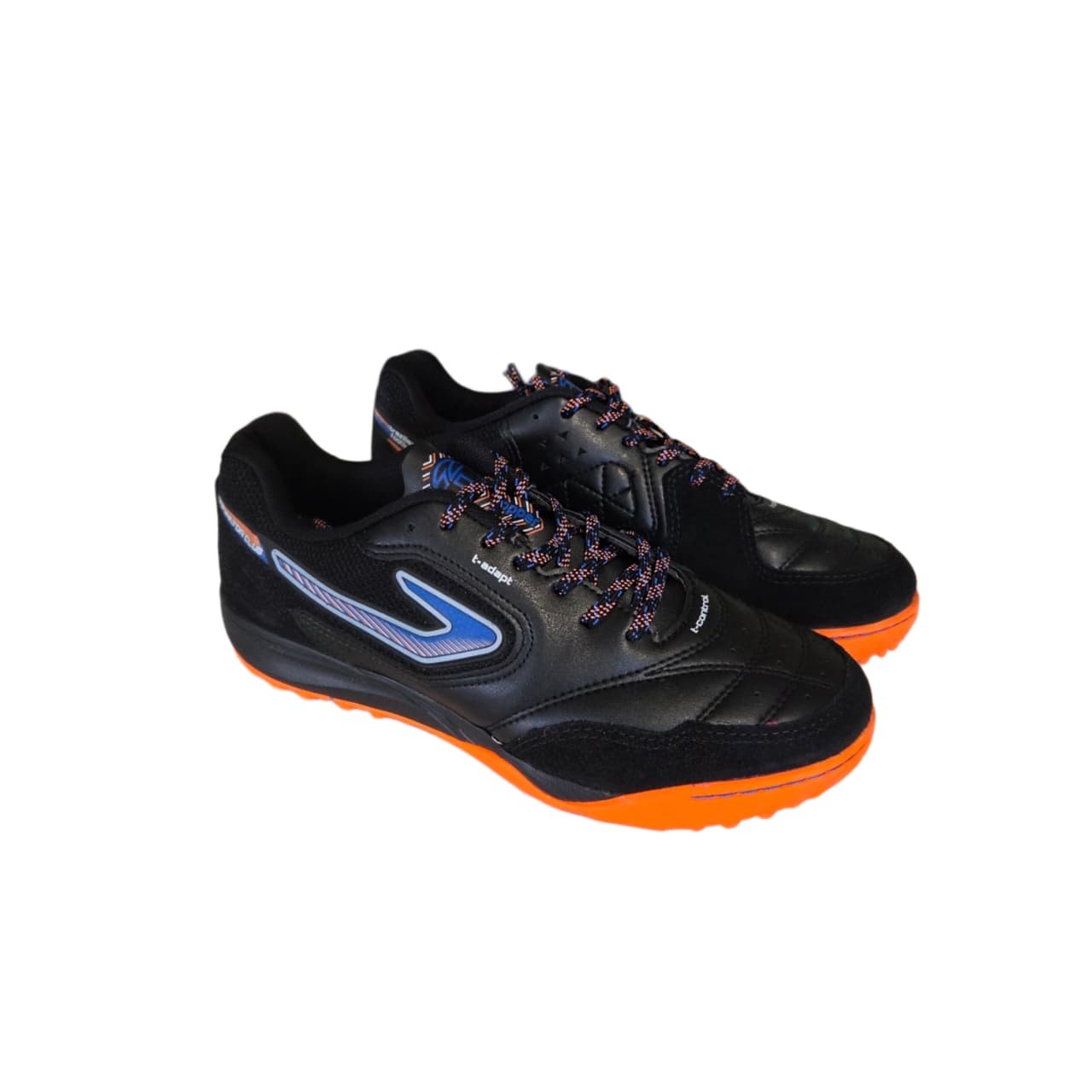 Topper Chuteira Society Adulto Dominator Club VI Ref. TP0850 Preto/Laranja 6