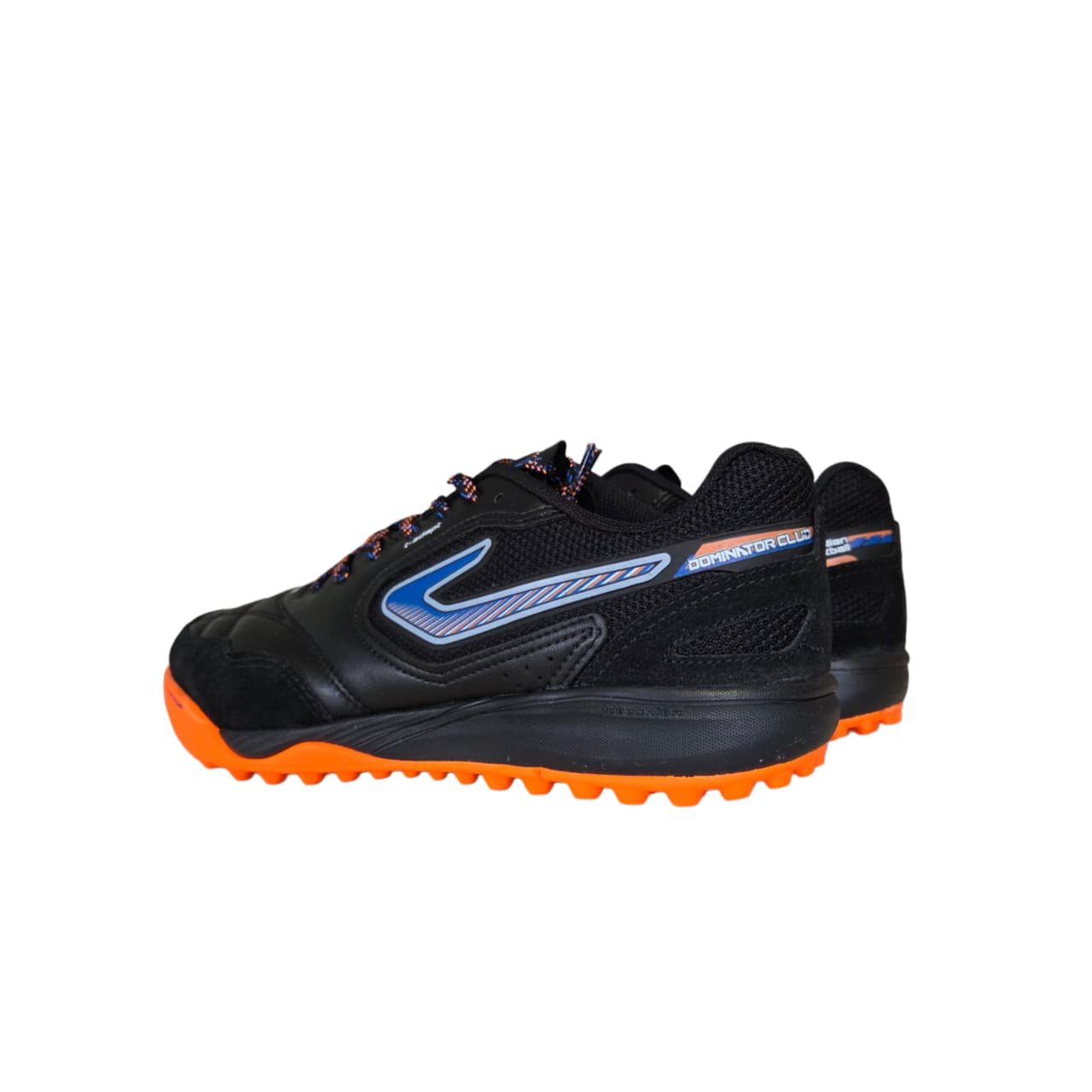Topper Chuteira Society Adulto Dominator Club VI Ref. TP0850 Preto/Laranja 8