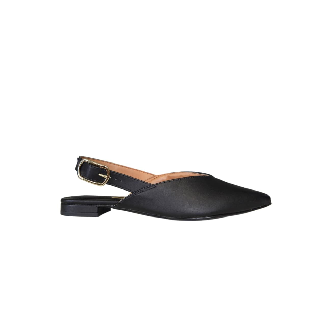 Vizzano Sapatilha Slingback Bico Fino Feminina Ref. 1206.1016