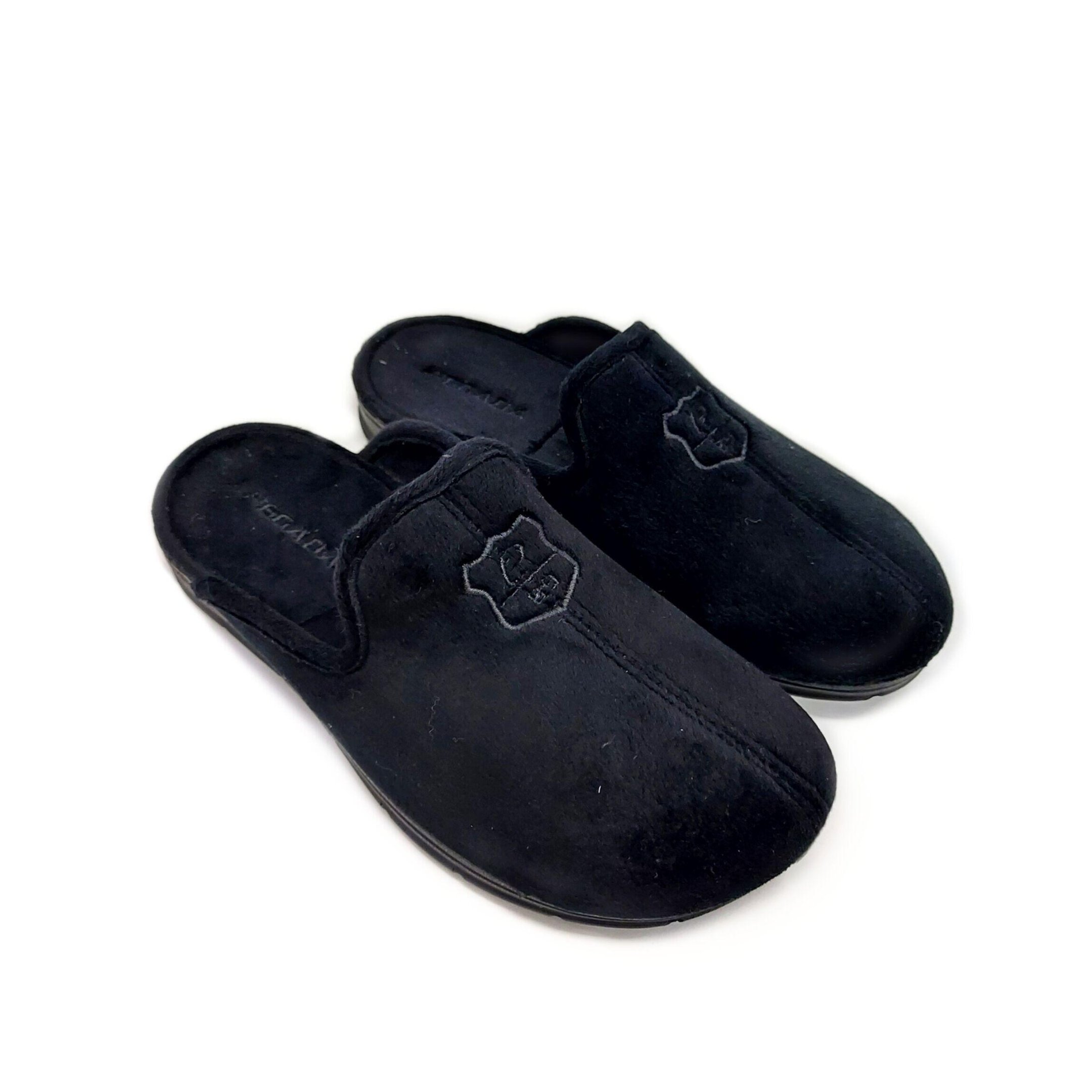 Pegada Pantufa Chinelo de Inverno Atoalhado Ref. 166001-03 Preto 2