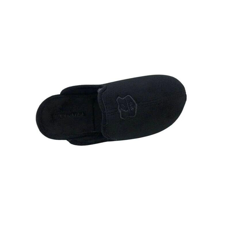 Pegada Pantufa Chinelo de Inverno Atoalhado Ref. 166001-03 Preto 4