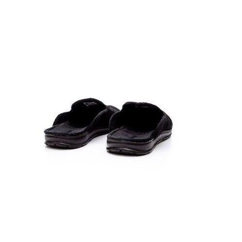 Pegada Pantufa Chinelo de Inverno Atoalhado Ref. 166001-03 Preto 5