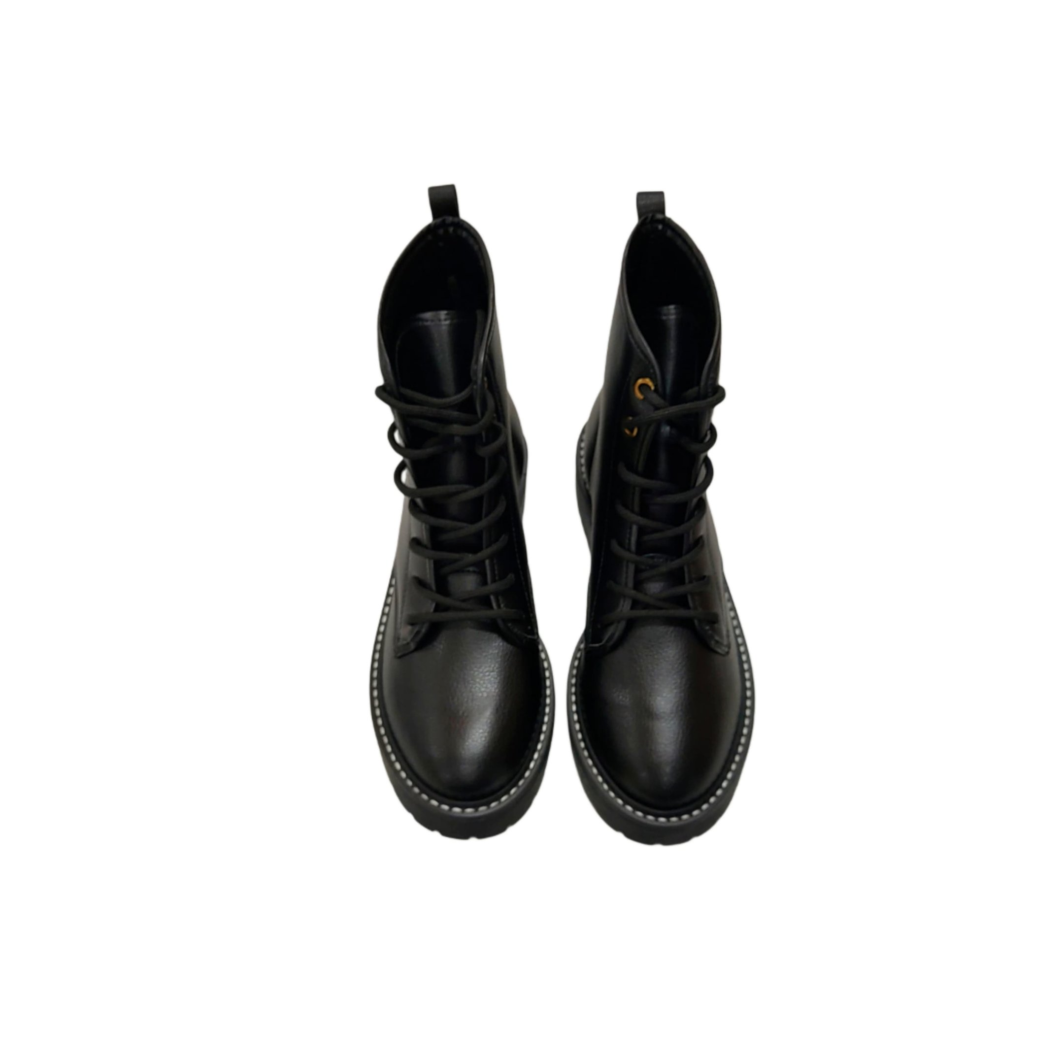 Vizzano Coturno Feminino Com Cadarco Ref. 3103.100 Preto 6