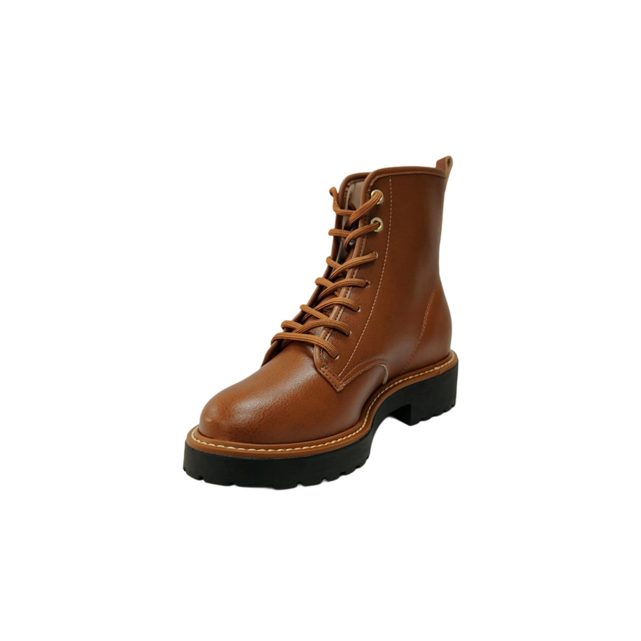 Vizzano Coturno Feminino Com Cadarco Ref. 3103.100 Caramelo 2