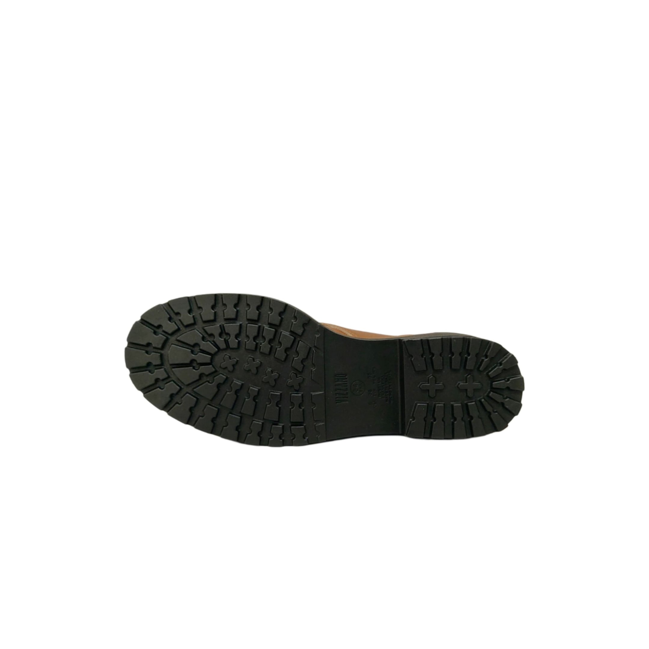 Vizzano Coturno Feminino Com Cadarco Ref. 3103.100 Caramelo 7