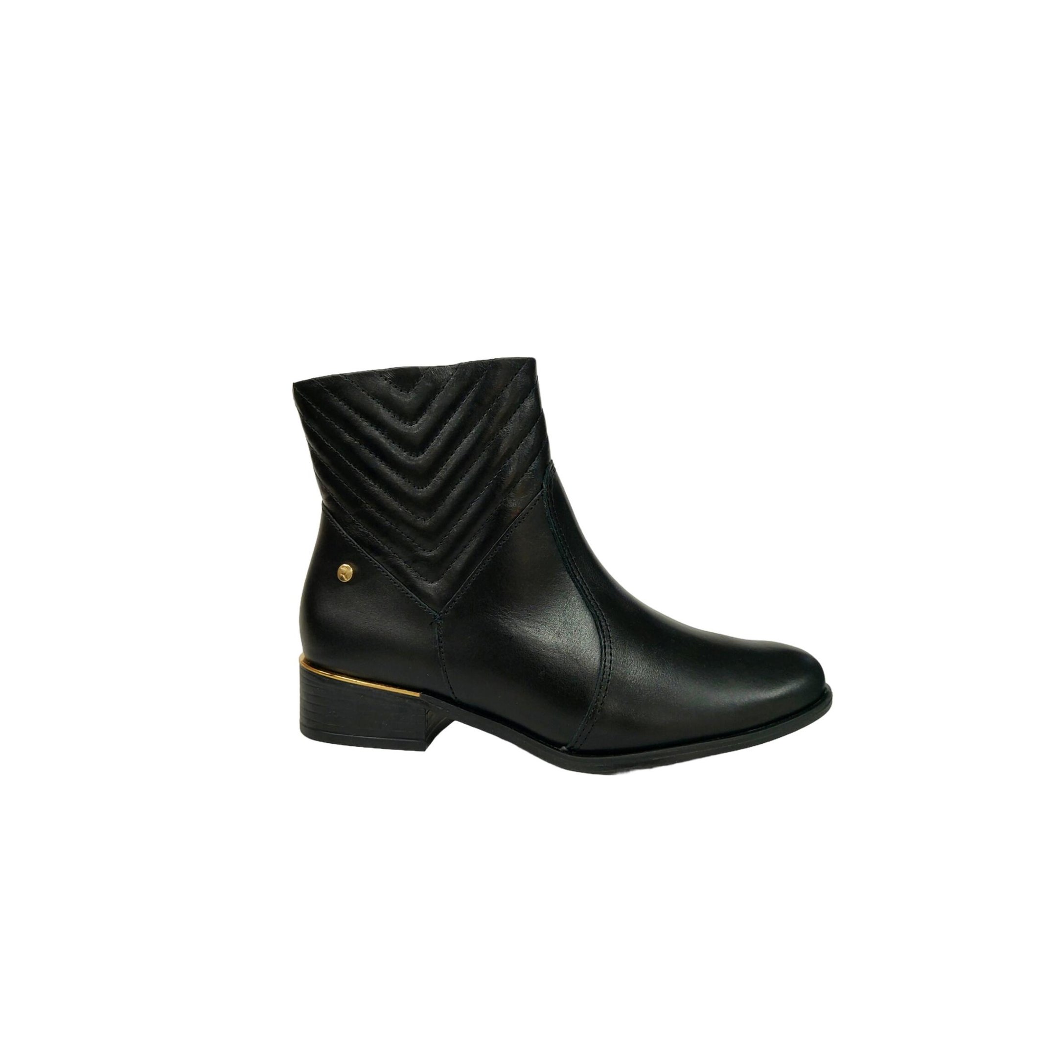 Ramarim Bota Montaria Cano Curto em Couro Ref. 2453102