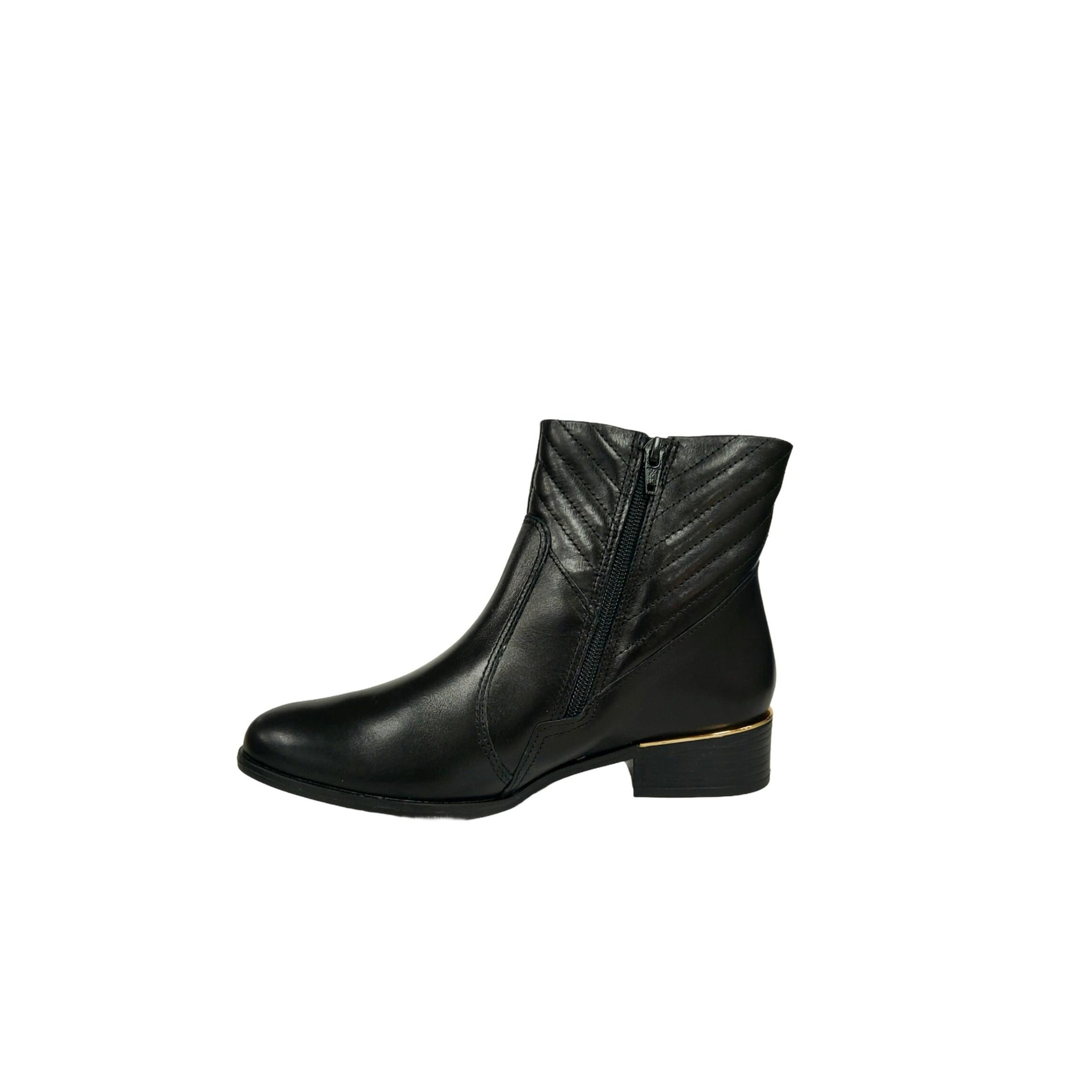 Ramarim Bota Montaria Cano Curto em Couro Ref. 2453102 Preto 3