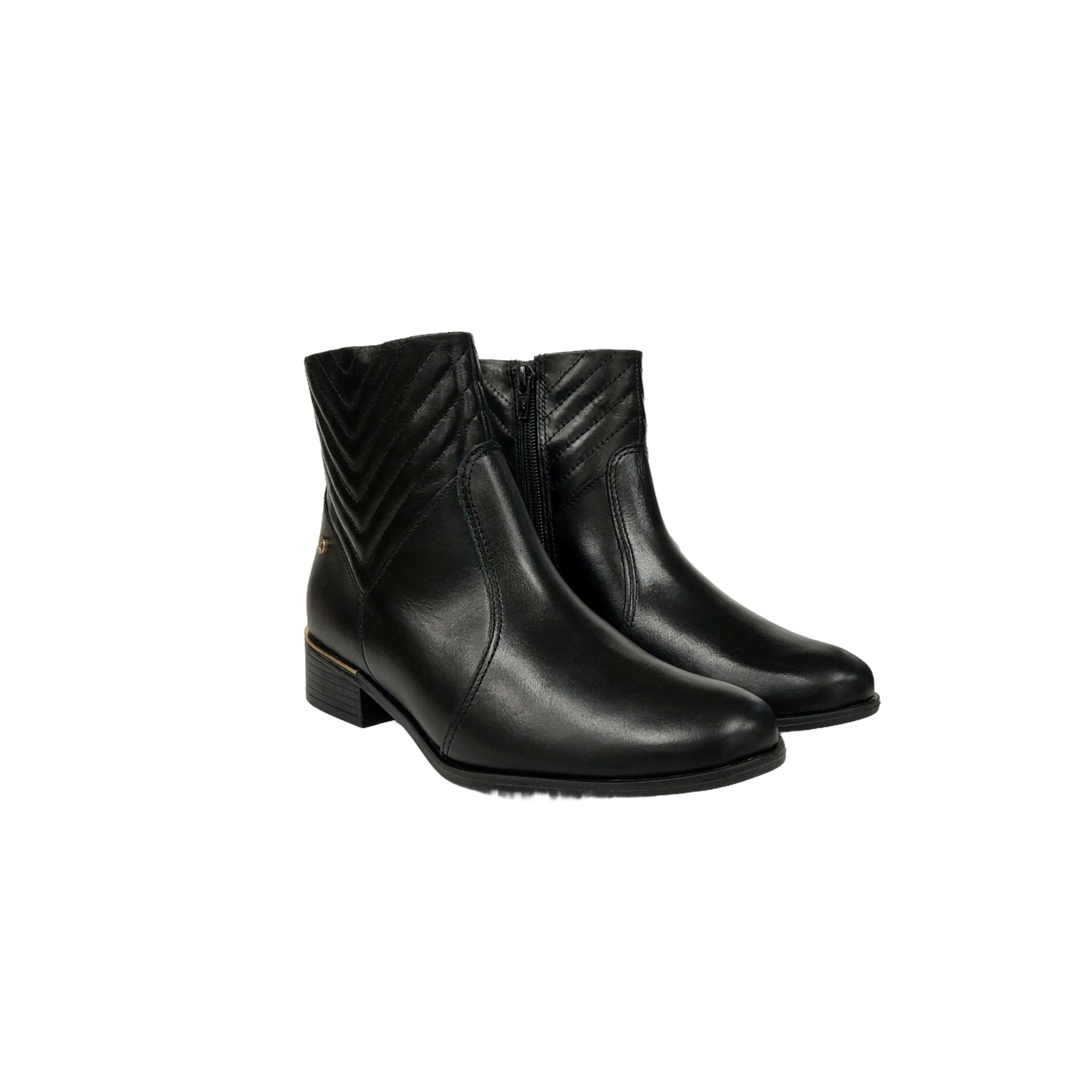 Ramarim Bota Montaria Cano Curto em Couro Ref. 2453102 Preto 6