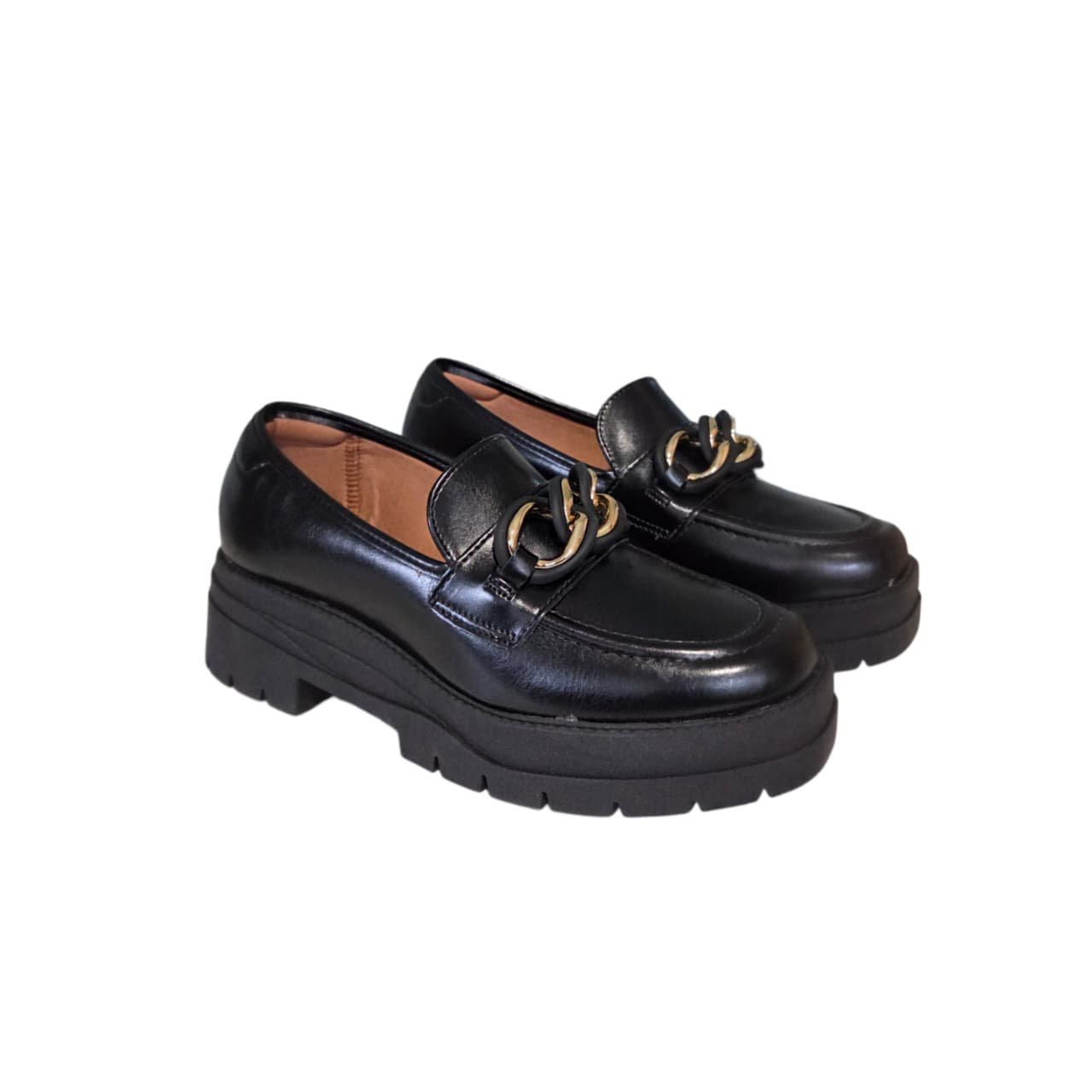 Vizzano Mocassim Loafer Feminino Ref. 1476.103 Preto 6