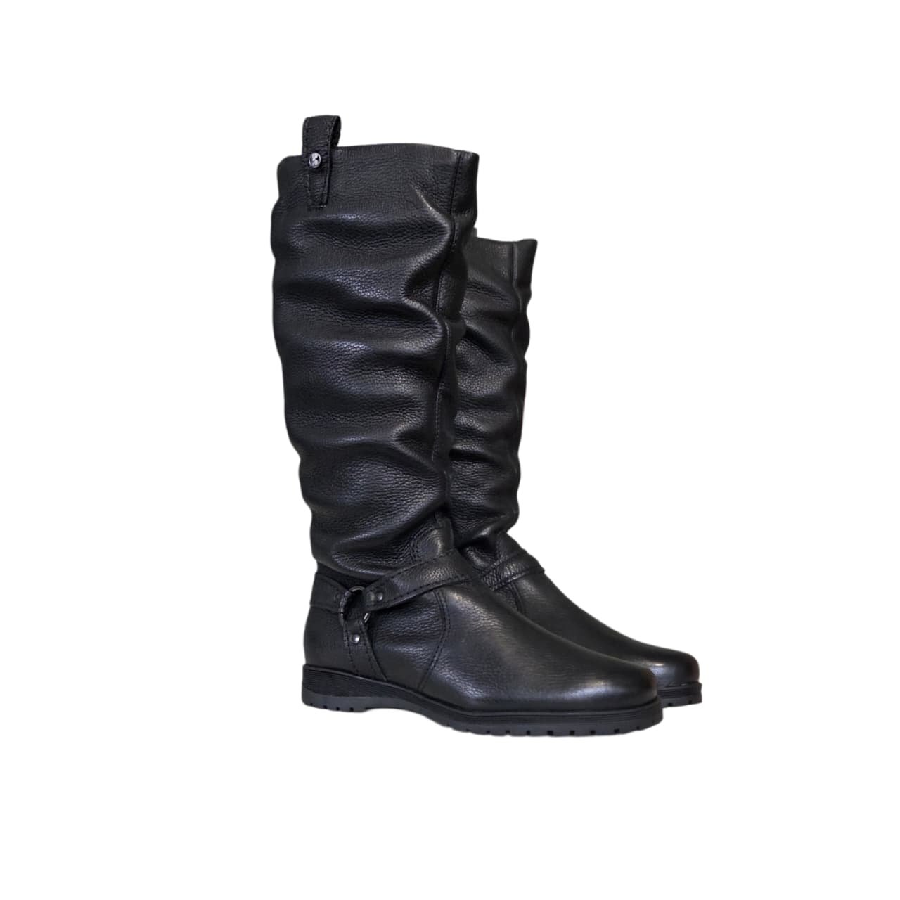 Bottero Bota Rasteira Cano Longo em Couro Ref. 369209 Preto 5