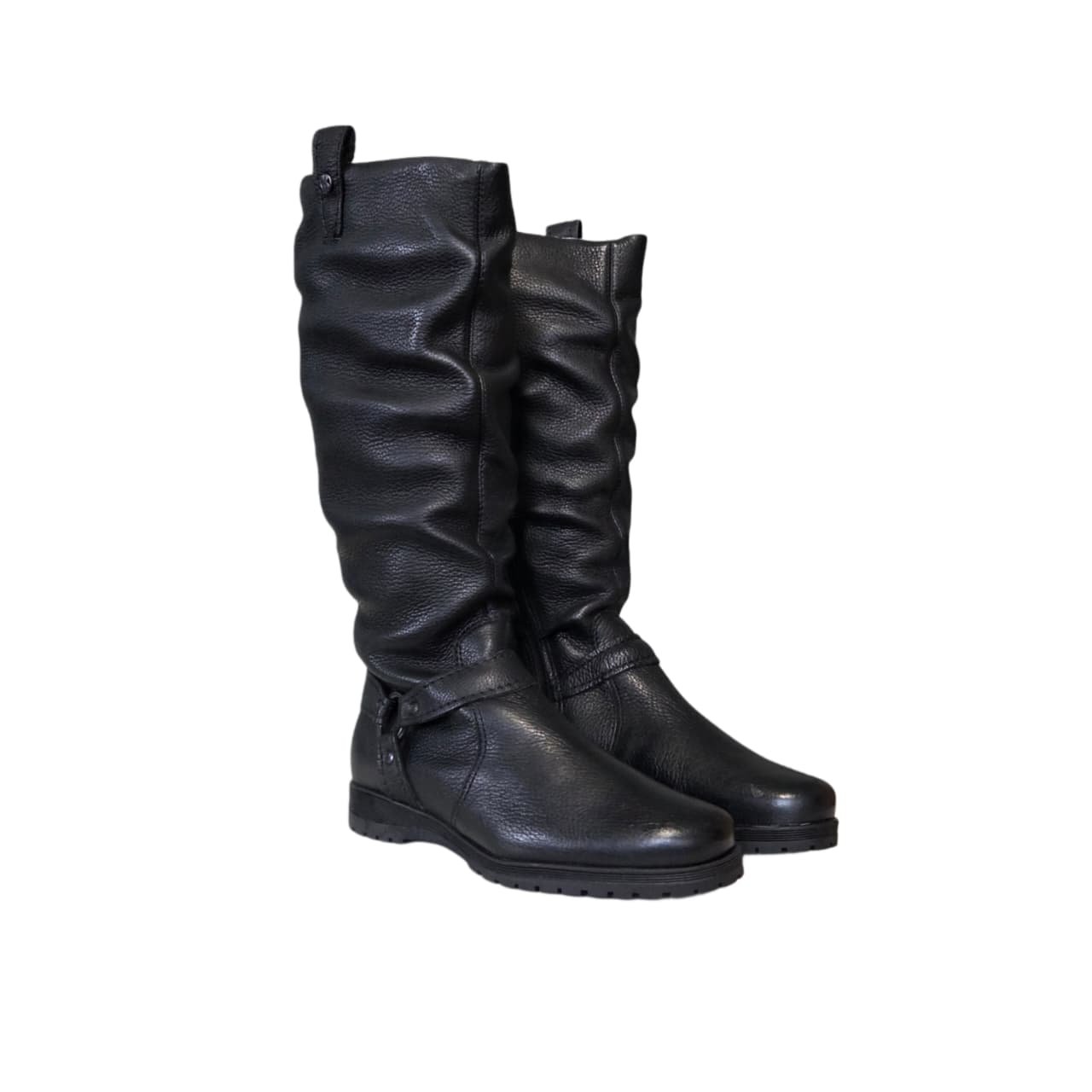 Bottero Bota Rasteira Cano Longo em Couro Ref. 369209 Preto 6