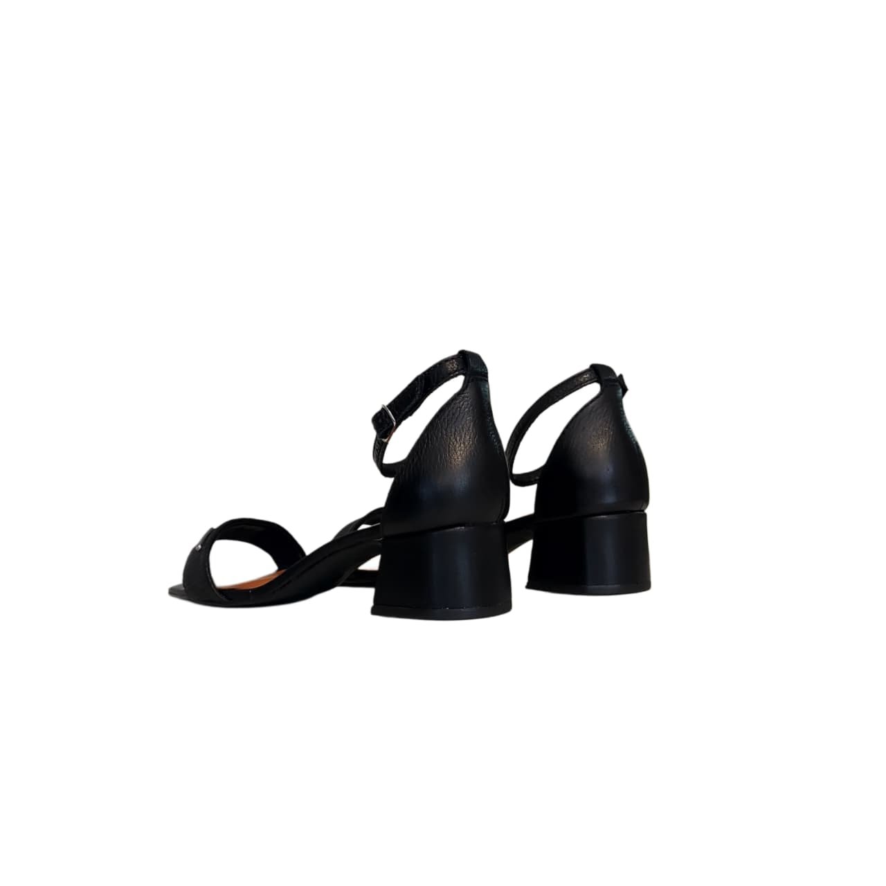 Bottero Sandalia Feminina em Couro Salto Bloco 4,5 cm Ref. 374001 Marrom 7