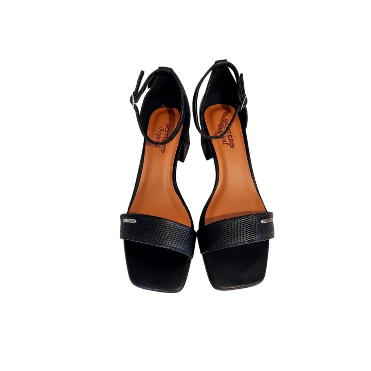 Bottero Sandalia Feminina em Couro Salto Bloco 4,5 cm Ref. 374001 Marrom 8