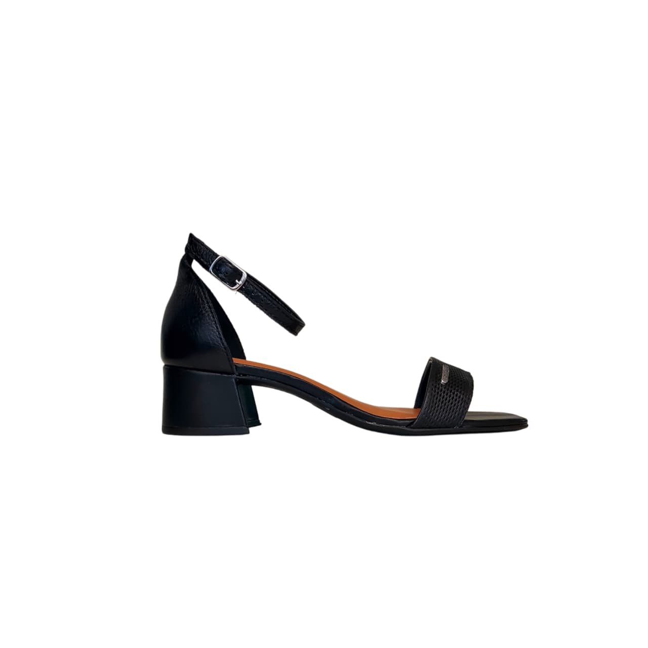 Bottero Sandalia Feminina em Couro Salto Bloco 4,5 cm Ref. 374001